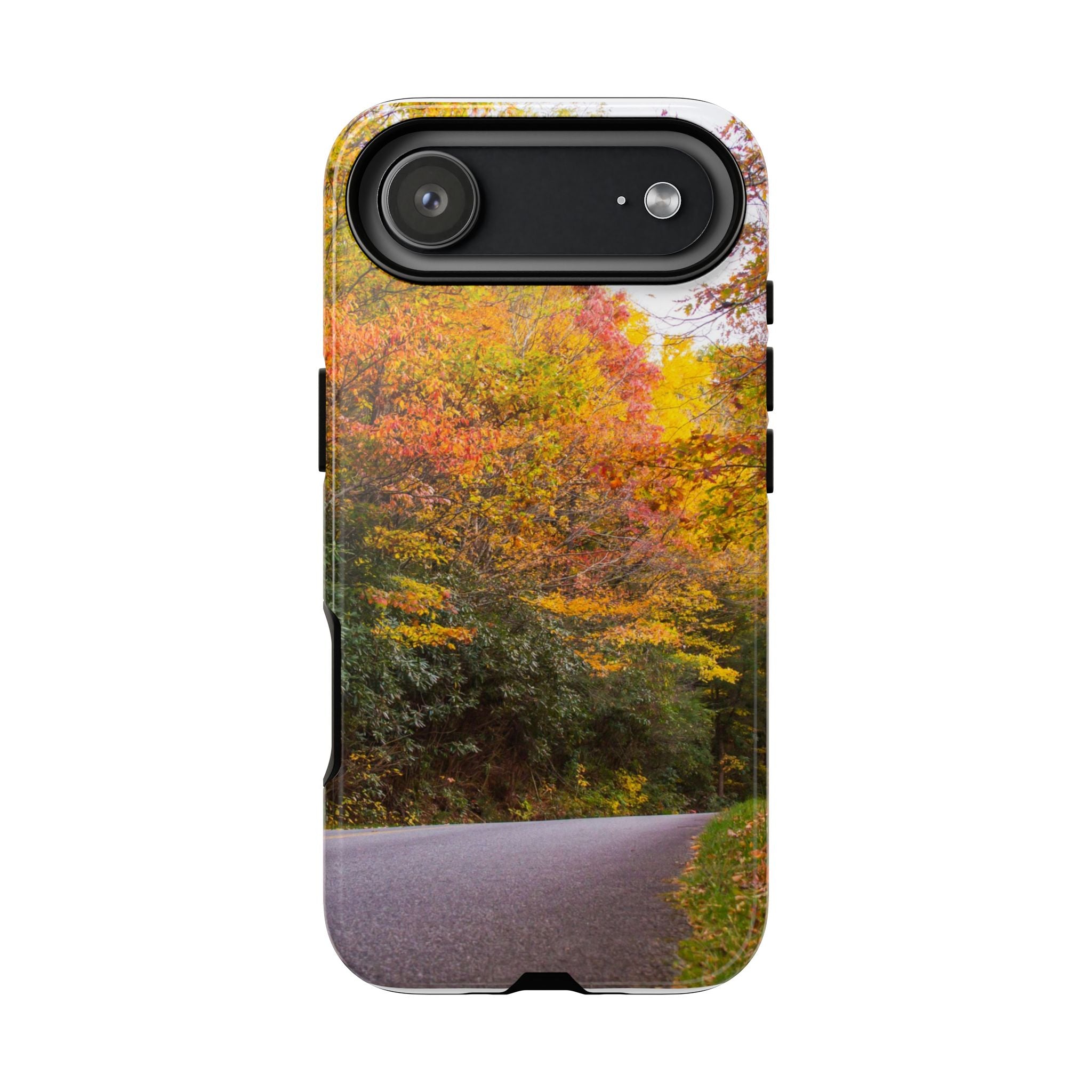 Fall Landscape Phone Case, Autumn iPhone Cover, Unique Tough Cases, Nature Lover Gift, Seasonal Phone Accessory, Eco-Friendly Design