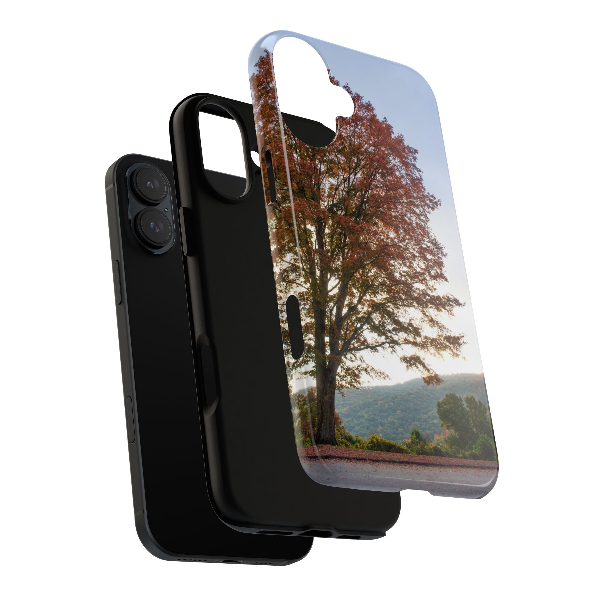 Fall Tree Phone Case, Autumn Phone Cover, Nature Lover Gift, iPhone Case, Custom Tough Cases