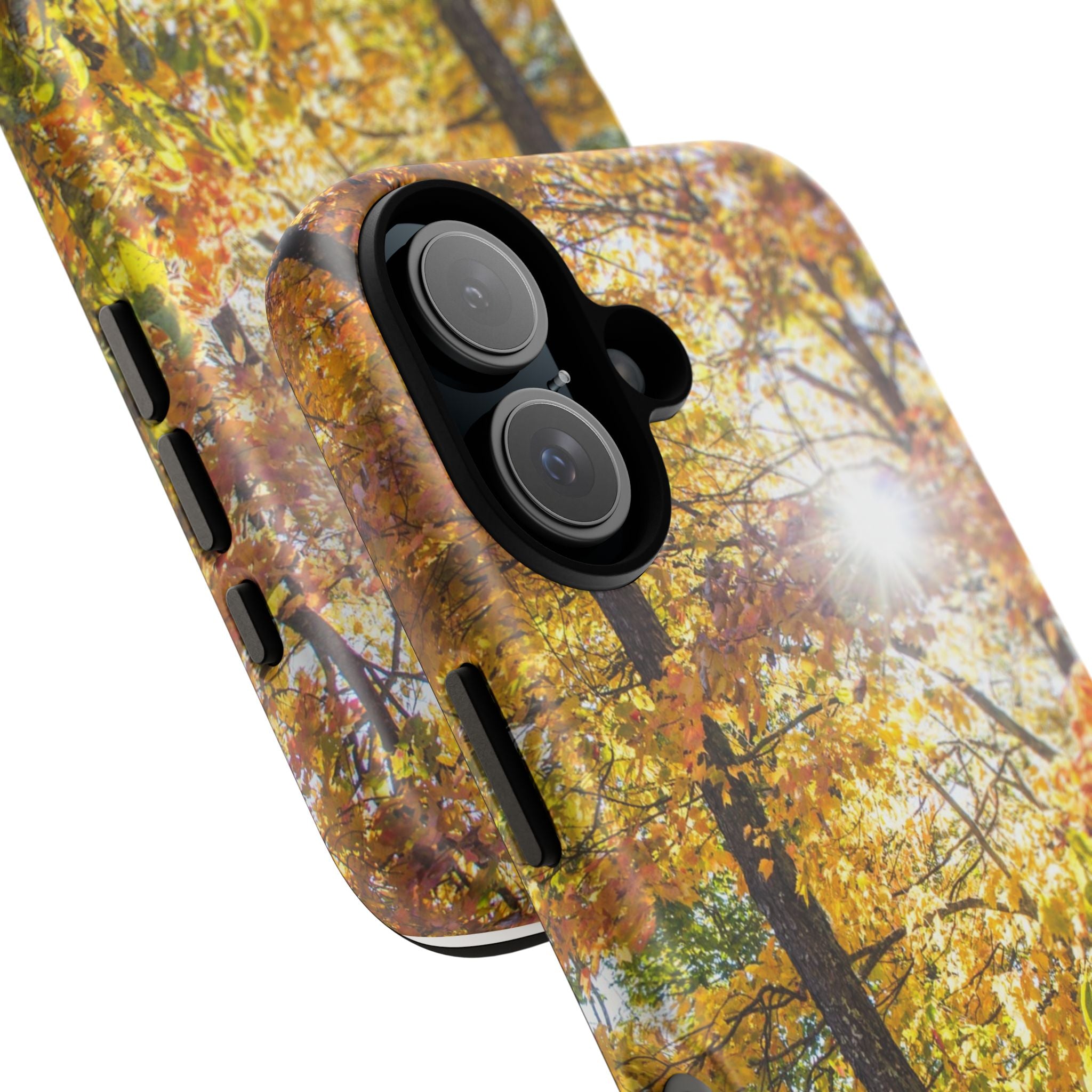Autumn Forest Phone Case, Tough Cases for iPhone, Fall Vibes Accessories, Nature Lover Gift, Seasonal Phone Cover, Eco-Friendly Design