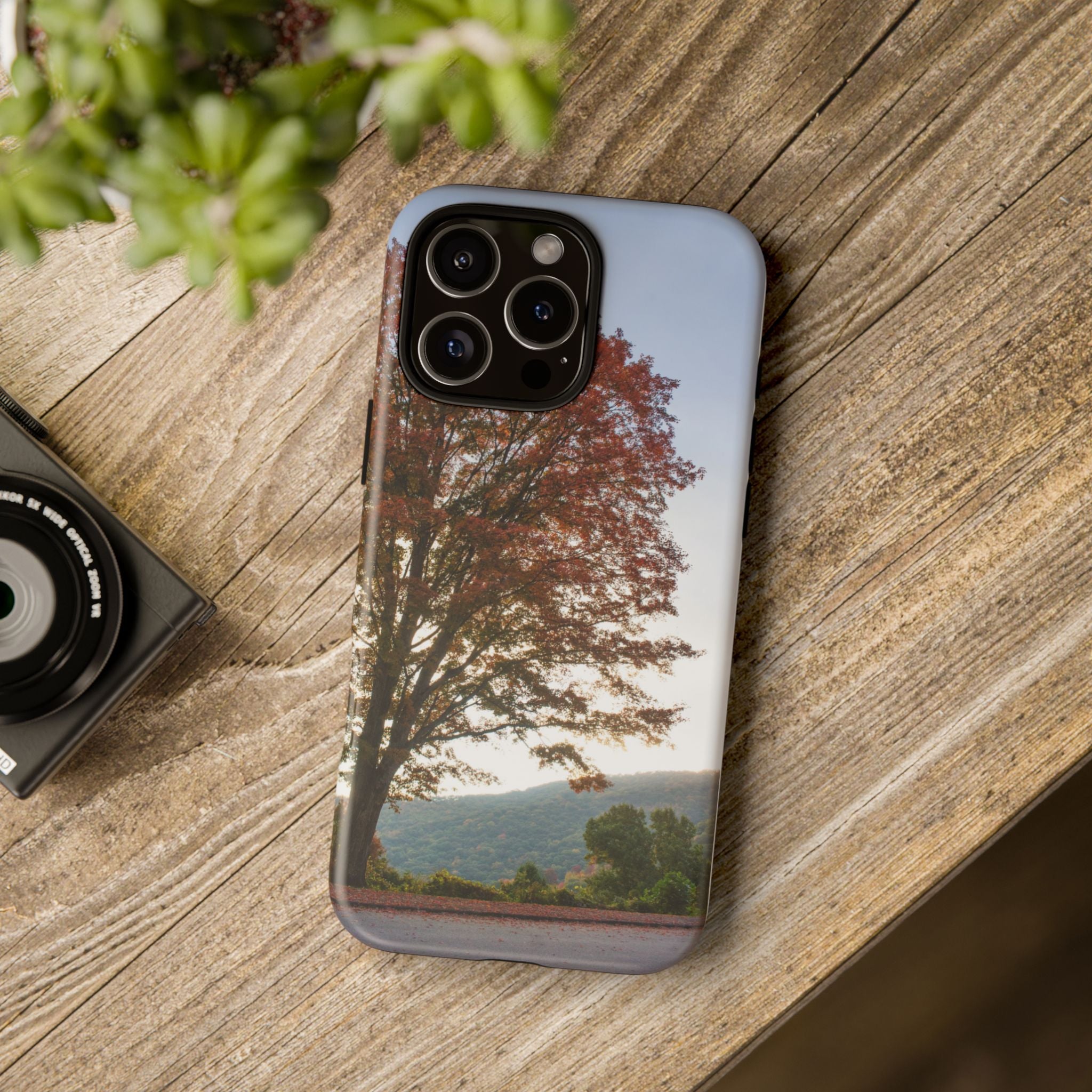 Fall Tree Phone Case, Autumn Phone Cover, Nature Lover Gift, iPhone Case, Custom Tough Cases