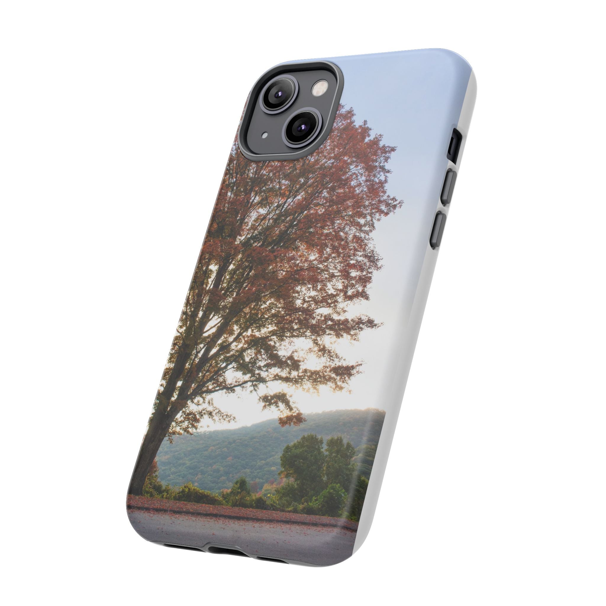 Fall Tree Phone Case, Autumn Phone Cover, Nature Lover Gift, iPhone Case, Custom Tough Cases