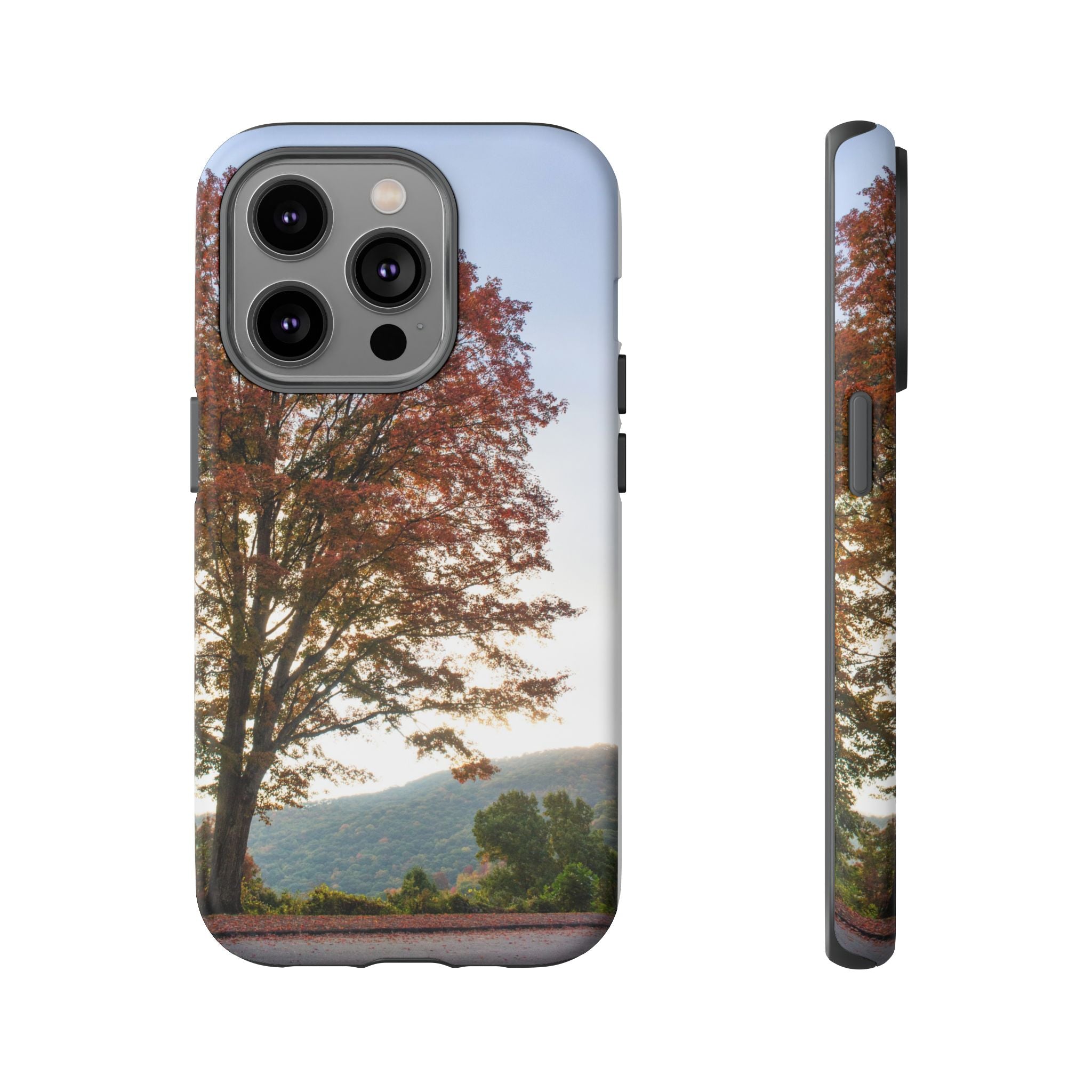 Fall Tree Phone Case, Autumn Phone Cover, Nature Lover Gift, iPhone Case, Custom Tough Cases