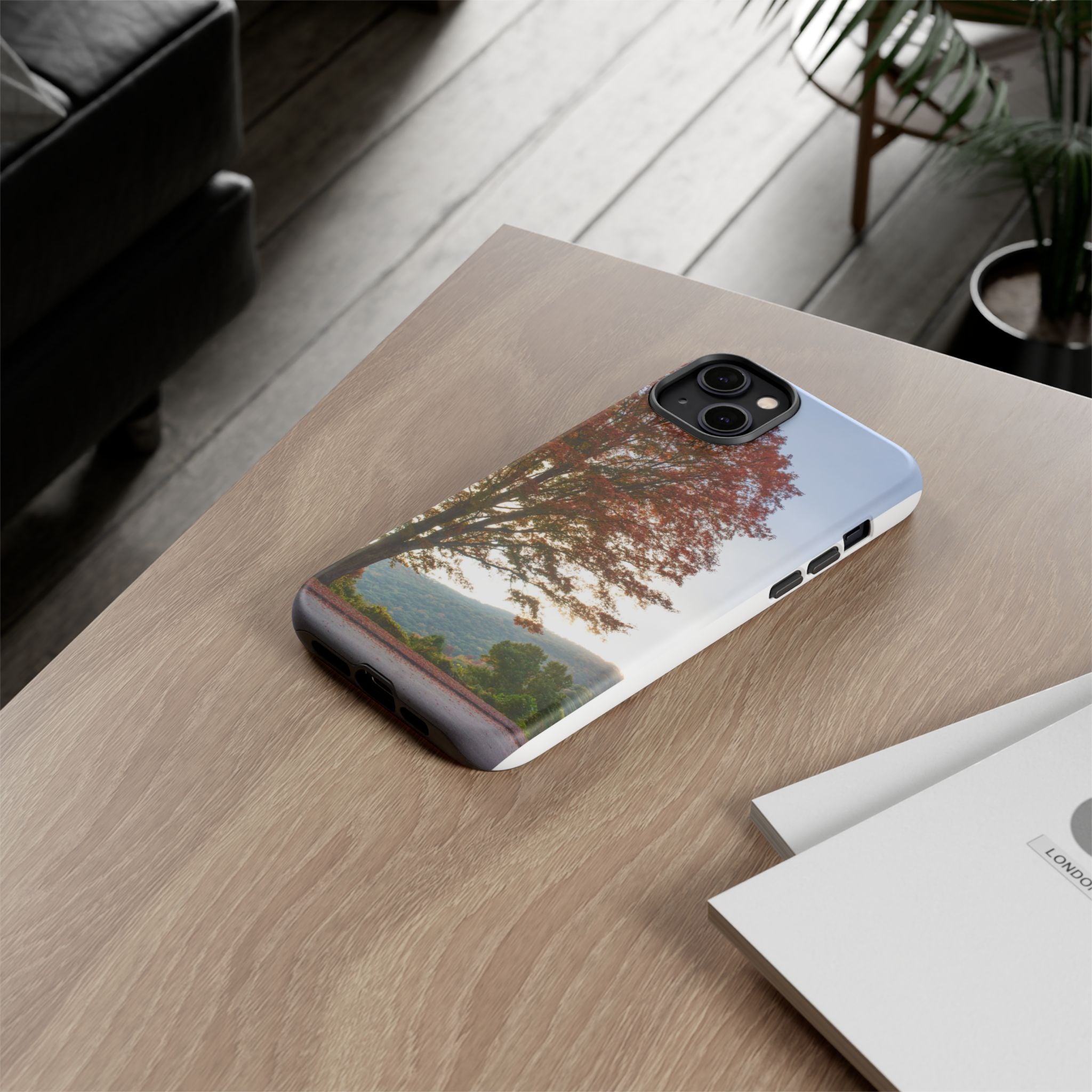 Fall Tree Phone Case, Autumn Phone Cover, Nature Lover Gift, iPhone Case, Custom Tough Cases