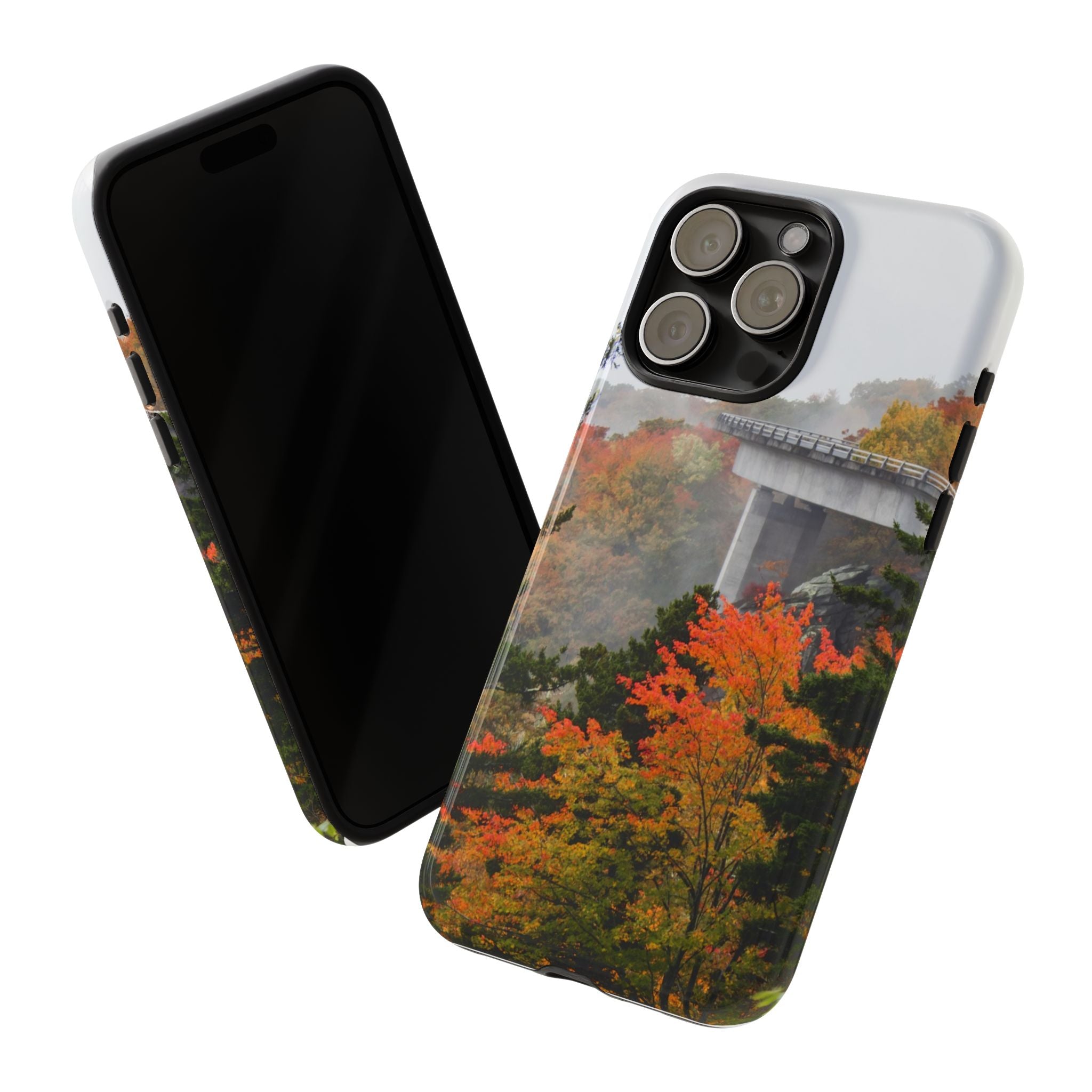 Autumn Landscape Phone Case, Fall Phone Cover, Tough Cases, Nature Lover Gift, Seasonal Decor