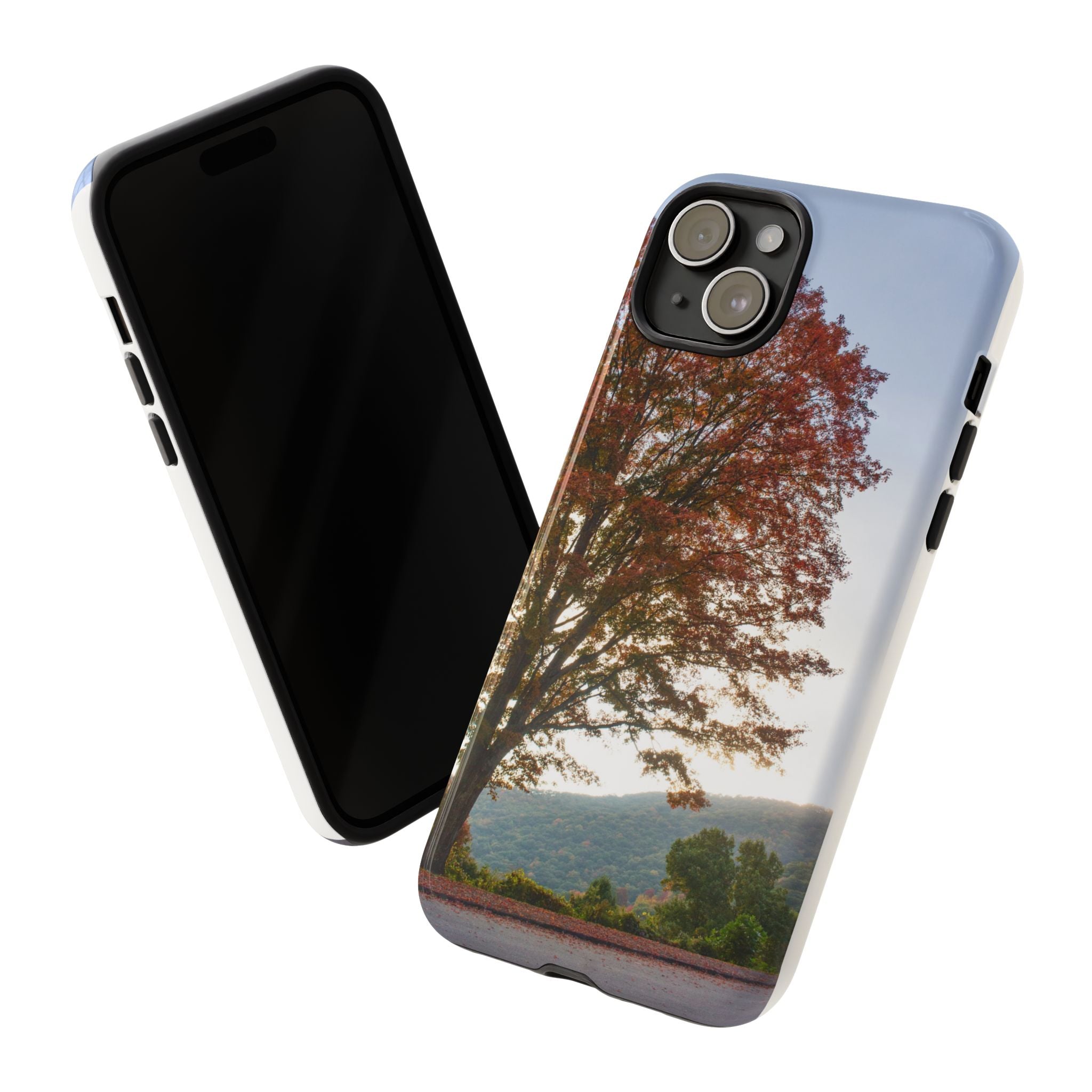 Fall Tree Phone Case, Autumn Phone Cover, Nature Lover Gift, iPhone Case, Custom Tough Cases
