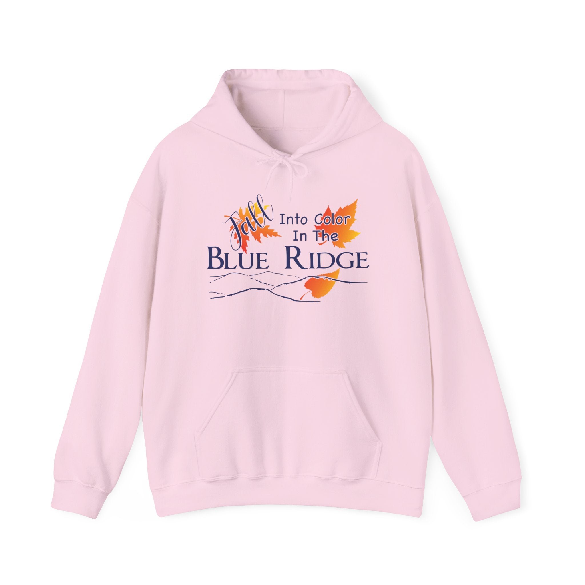Fleece Hoodie - Fall Color in the Blue Ridge Mountains Graphic