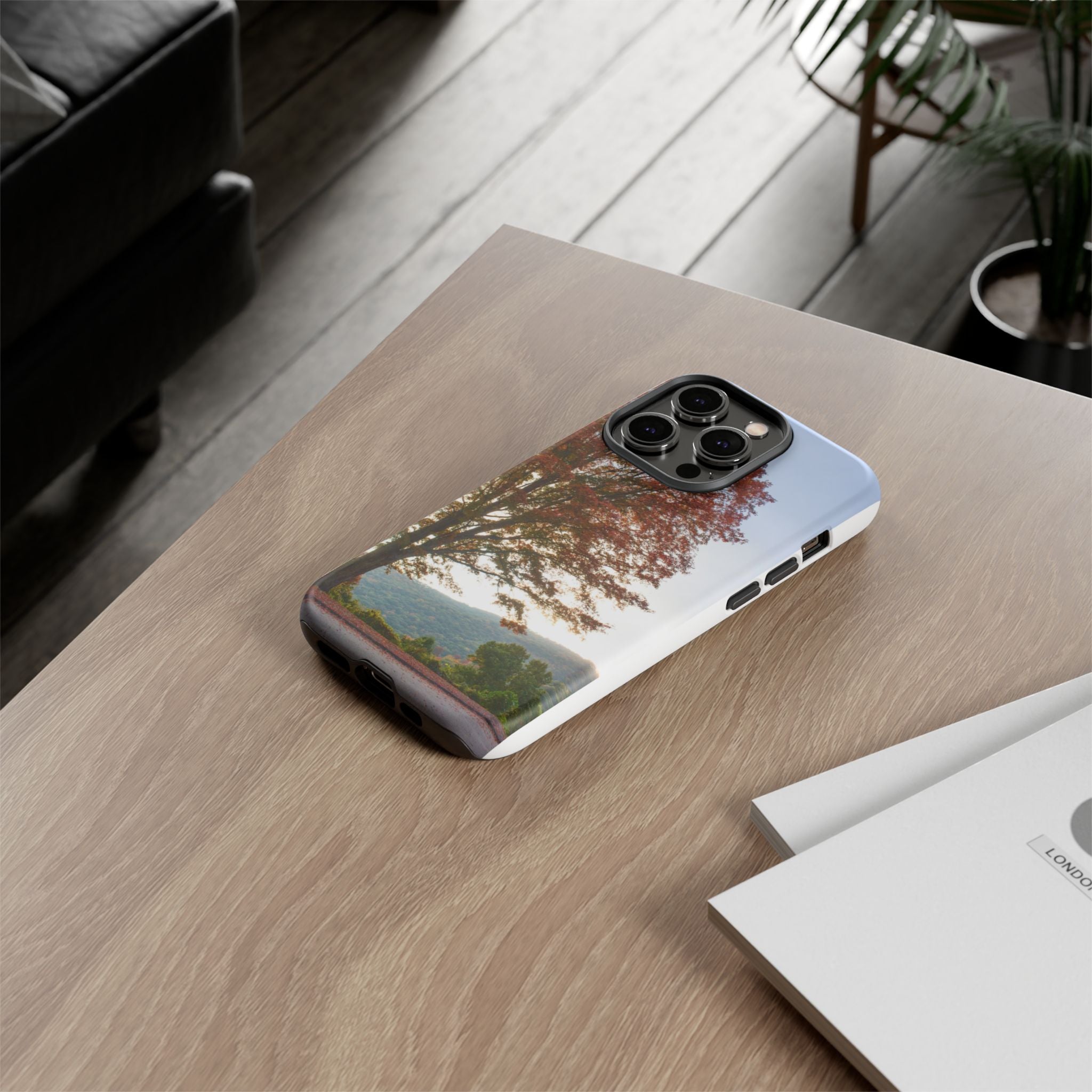 Fall Tree Phone Case, Autumn Phone Cover, Nature Lover Gift, iPhone Case, Custom Tough Cases