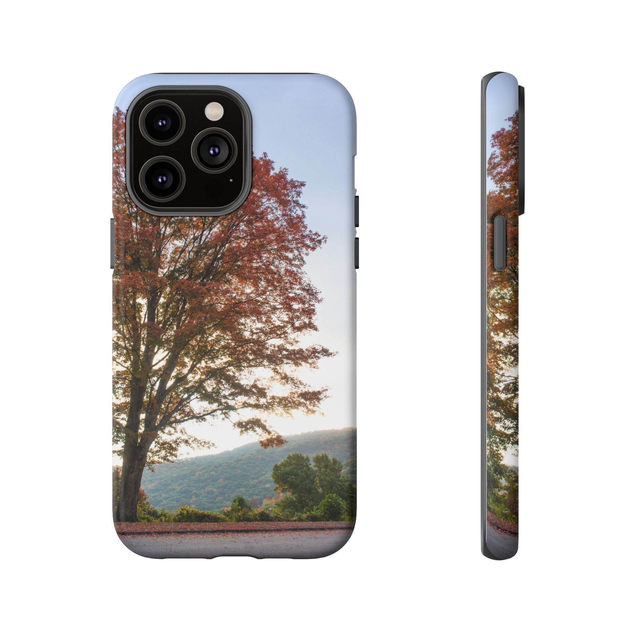 Fall Tree Phone Case, Autumn Phone Cover, Nature Lover Gift, iPhone Case, Custom Tough Cases