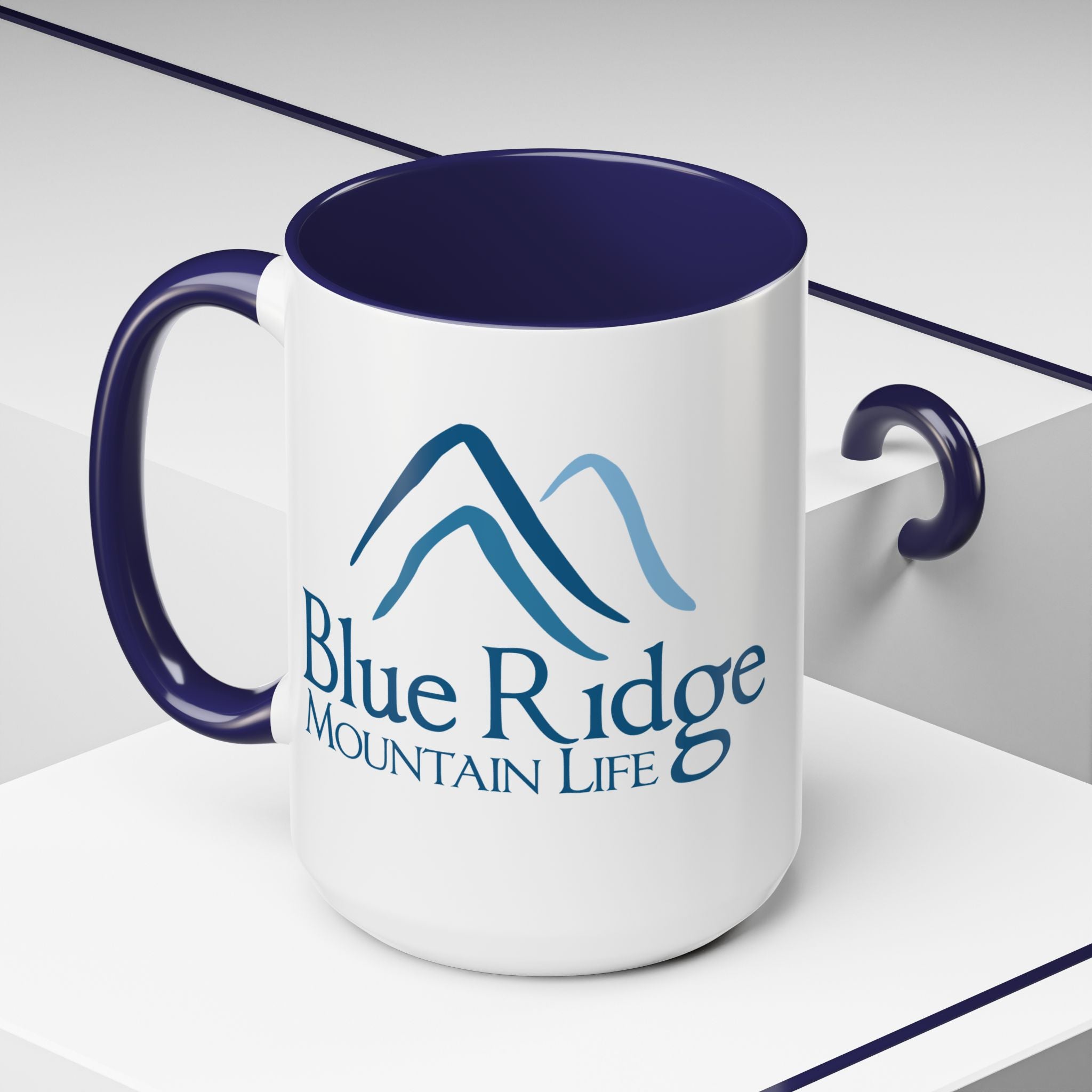 Mug Blue Ridge Mountain Life Logo