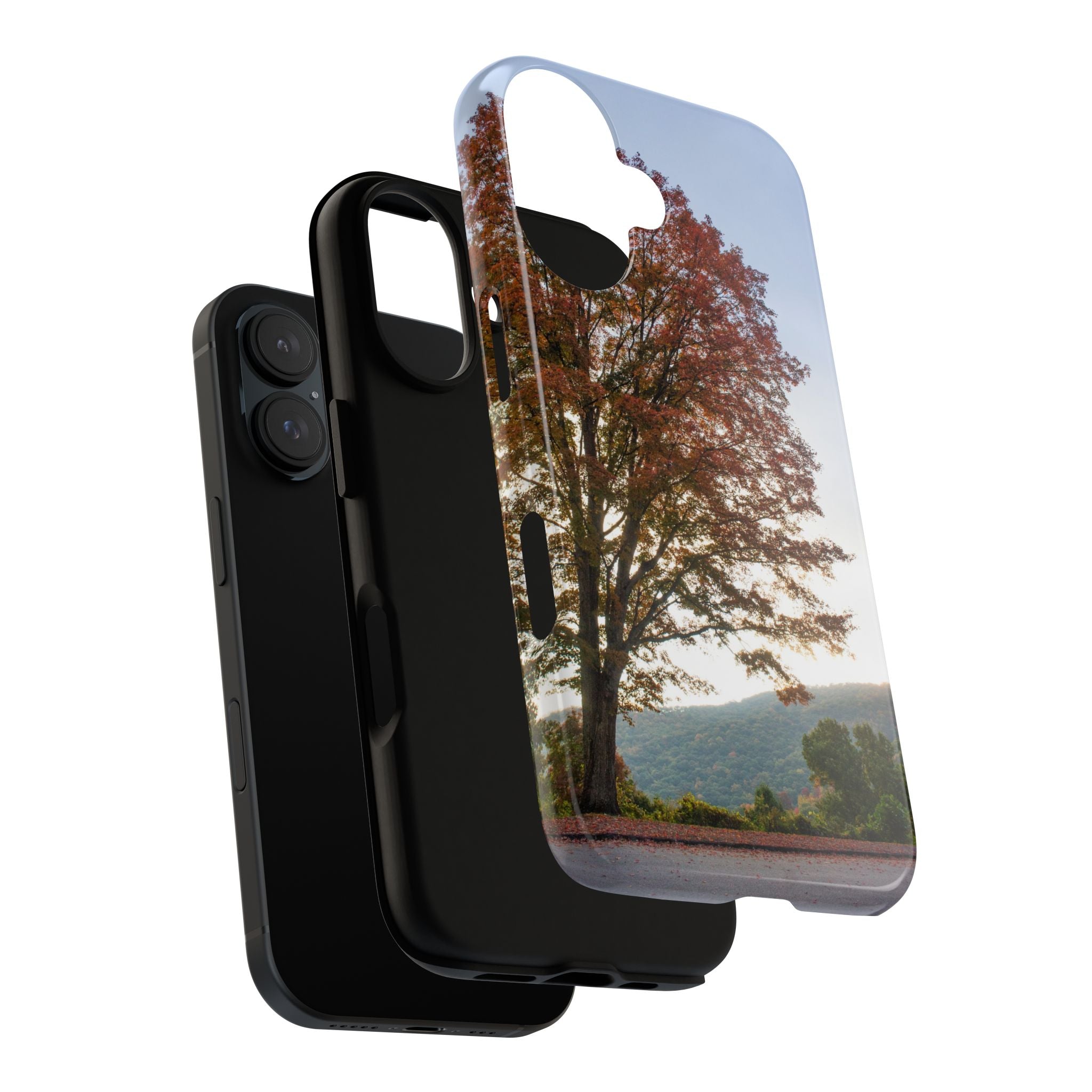 Fall Tree Phone Case, Autumn Phone Cover, Nature Lover Gift, iPhone Case, Custom Tough Cases