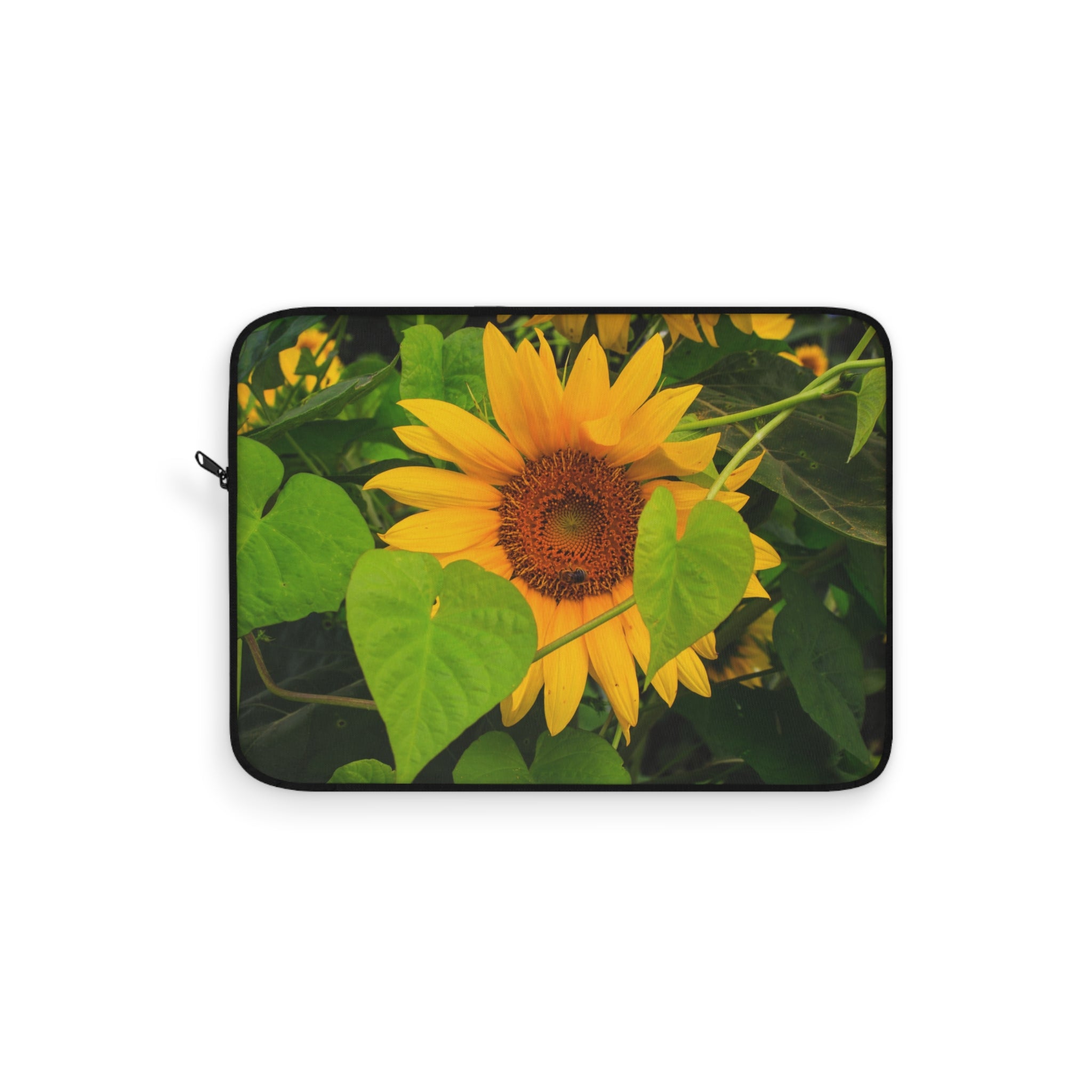 Sunflower Laptop Sleeve - Floral Design, Laptop Case, Computer Sleeve, Flower Tech Accessories, Gift for Students, Nature Lover
