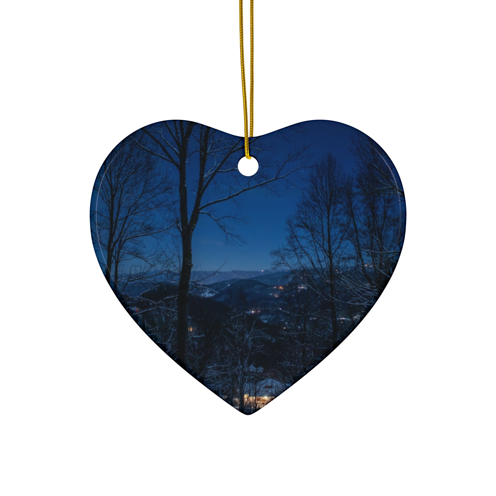 Starry Night Ceramic Ornaments, Beautiful Holiday Decorations, Winter Wonderland Keepsakes, Personalized Home Decor, Perfect for [...]