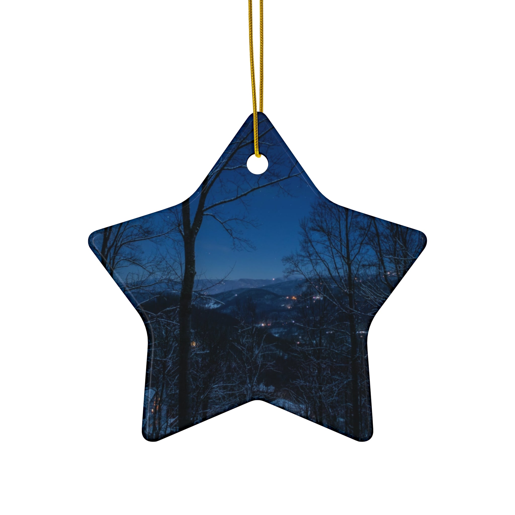 Starry Night Ceramic Ornaments, Beautiful Holiday Decorations, Winter Wonderland Keepsakes, Personalized Home Decor, Perfect for [...]