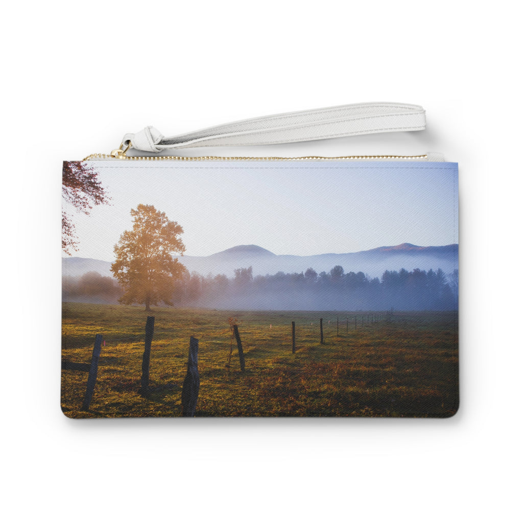 Tranquil Landscape Clutch Bag - Perfect for Travel, Everyday Use, Gifts, Festivals, Casual Outings