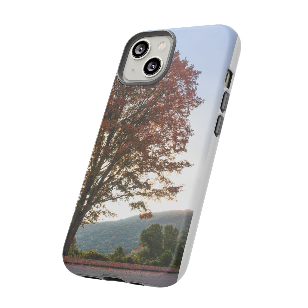 Fall Tree Phone Case, Autumn Phone Cover, Nature Lover Gift, iPhone Case, Custom Tough Cases
