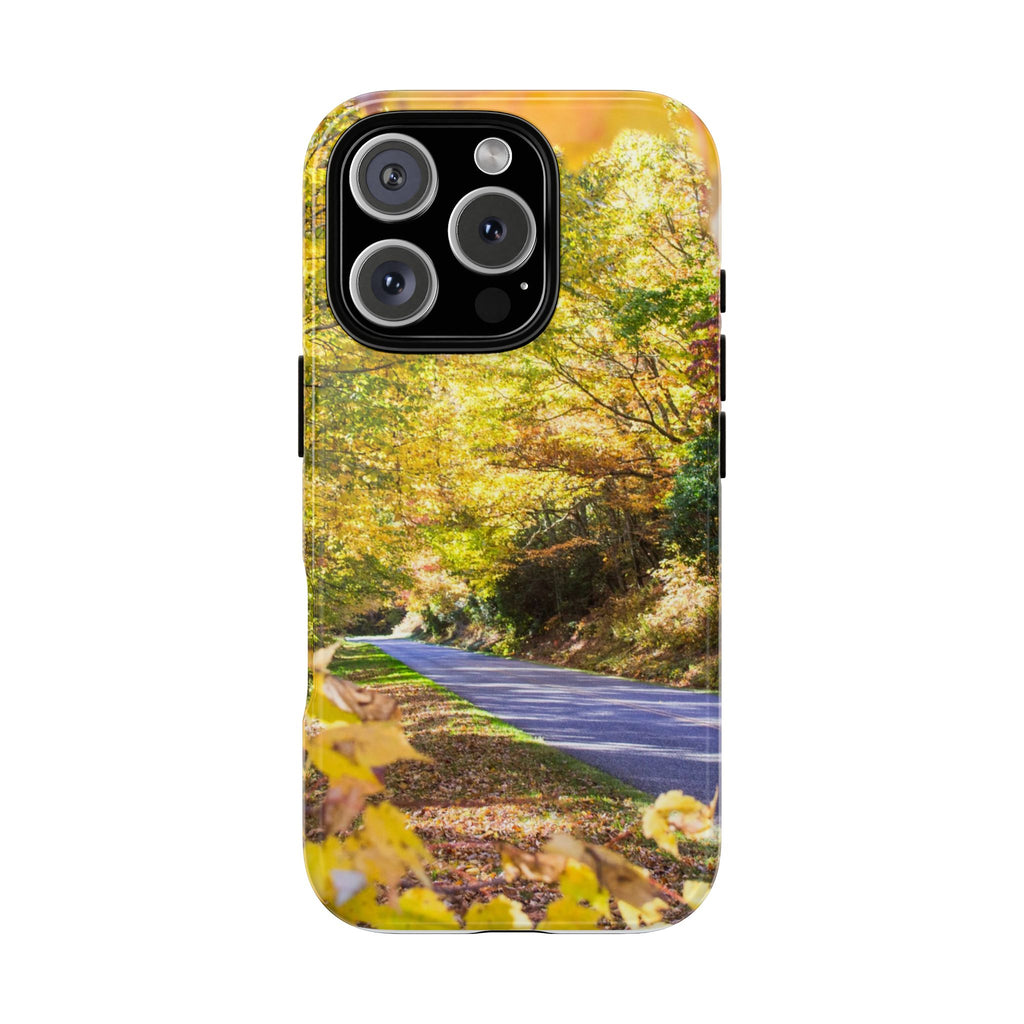 Autumn Landscape Phone Case - Nature Lover Gift, Fall Decor, Eco-Friendly Case, Phone Accessory for Hiking Enthusiasts