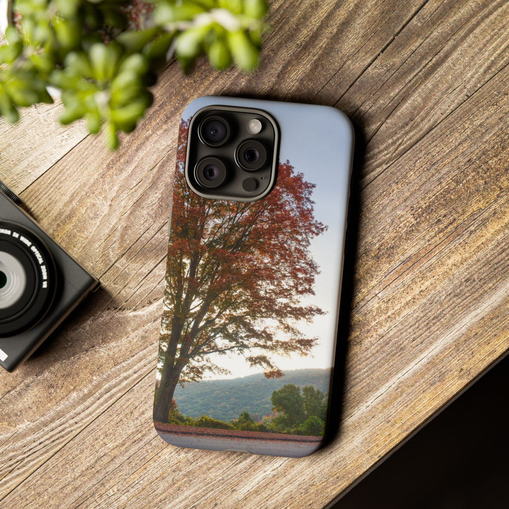 Fall Tree Phone Case, Autumn Phone Cover, Nature Lover Gift, iPhone Case, Custom Tough Cases