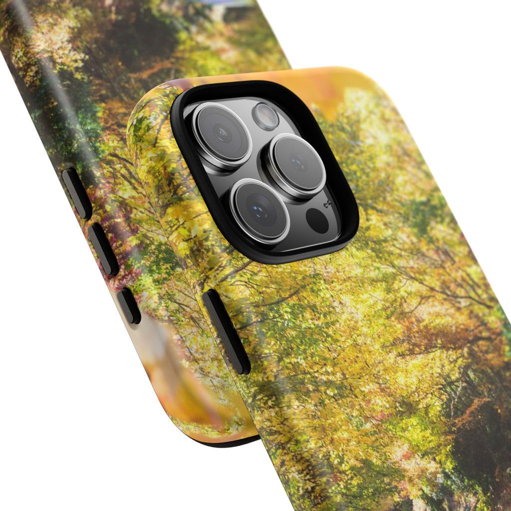 Autumn Landscape Phone Case - Nature Lover Gift, Fall Decor, Eco-Friendly Case, Phone Accessory for Hiking Enthusiasts
