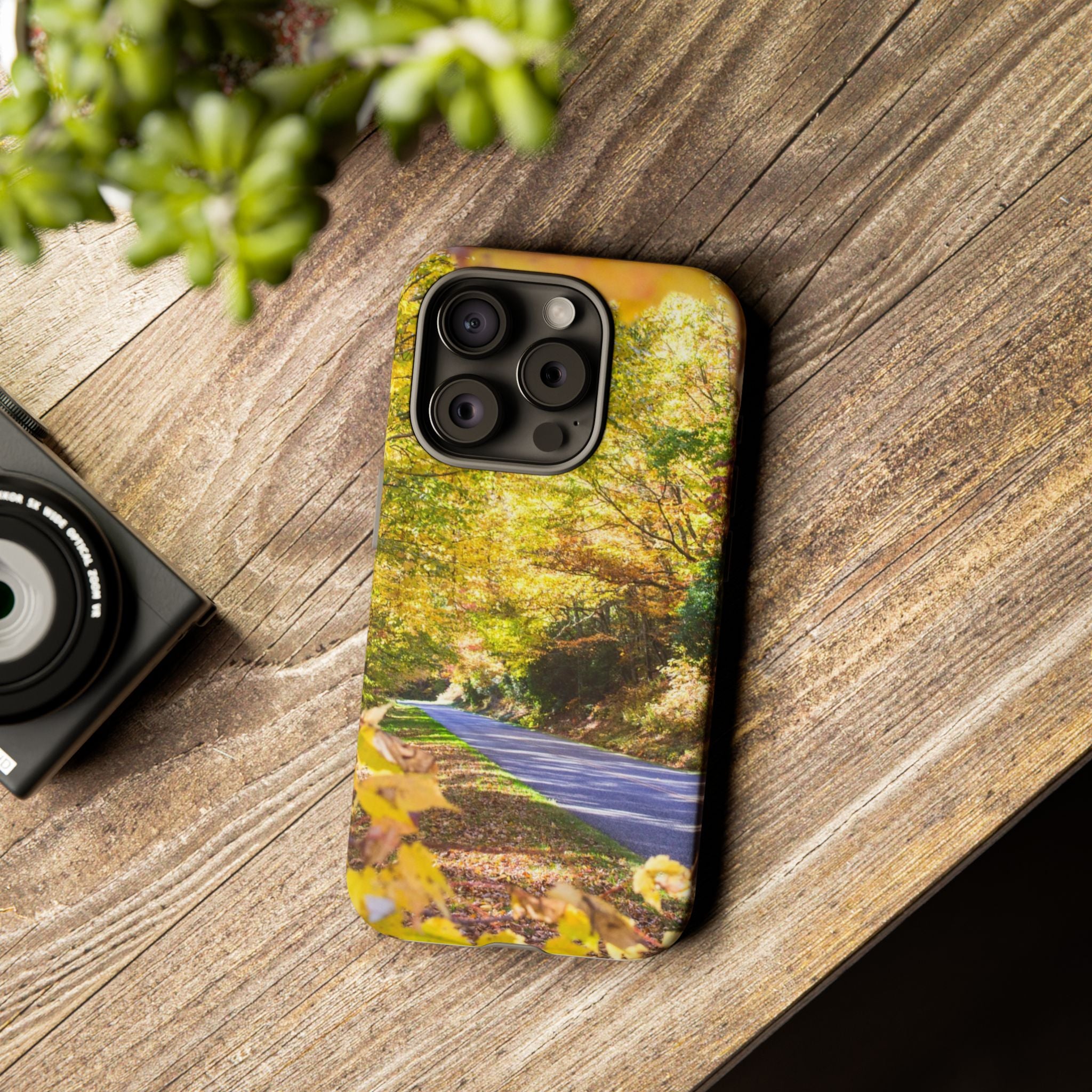 Autumn Landscape Phone Case - Nature Lover Gift, Fall Decor, Eco-Friendly Case, Phone Accessory for Hiking Enthusiasts
