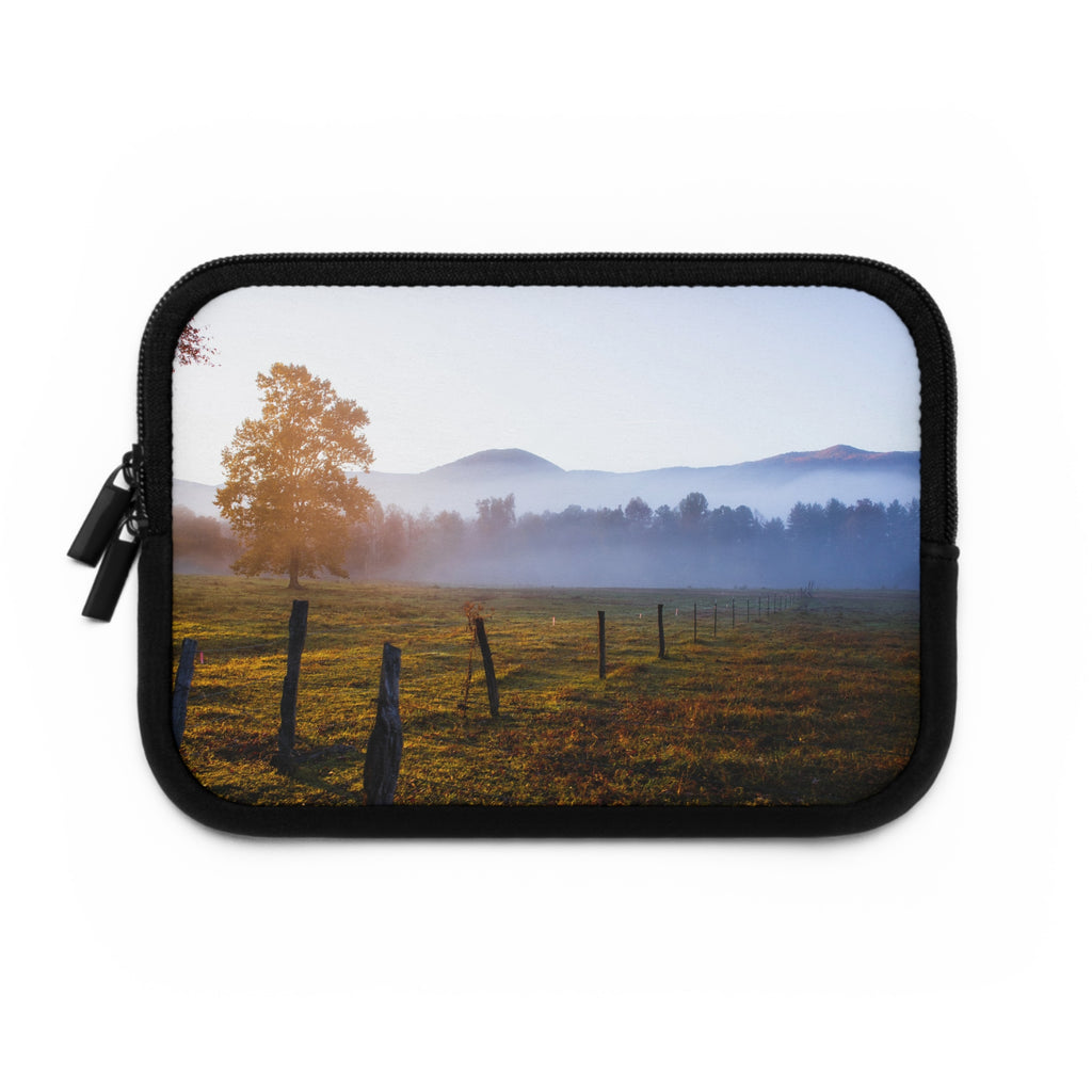 Serene Landscape Laptop Sleeve | Eco-friendly Tech Case, Nature Lover Gift, Back to School, Travel Companion, Stylish Protection