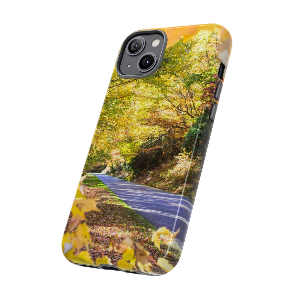 Autumn Landscape Phone Case - Nature Lover Gift, Fall Decor, Eco-Friendly Case, Phone Accessory for Hiking Enthusiasts