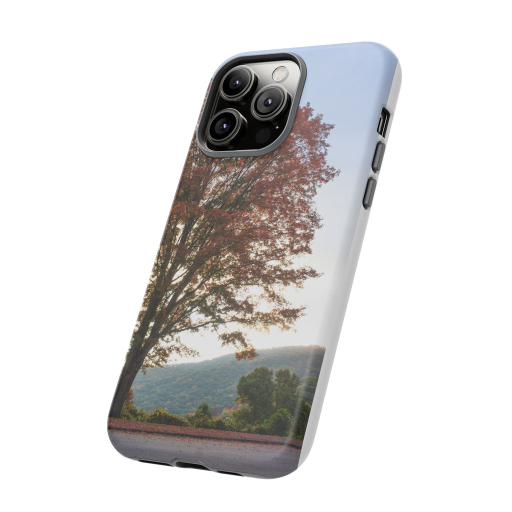Fall Tree Phone Case, Autumn Phone Cover, Nature Lover Gift, iPhone Case, Custom Tough Cases