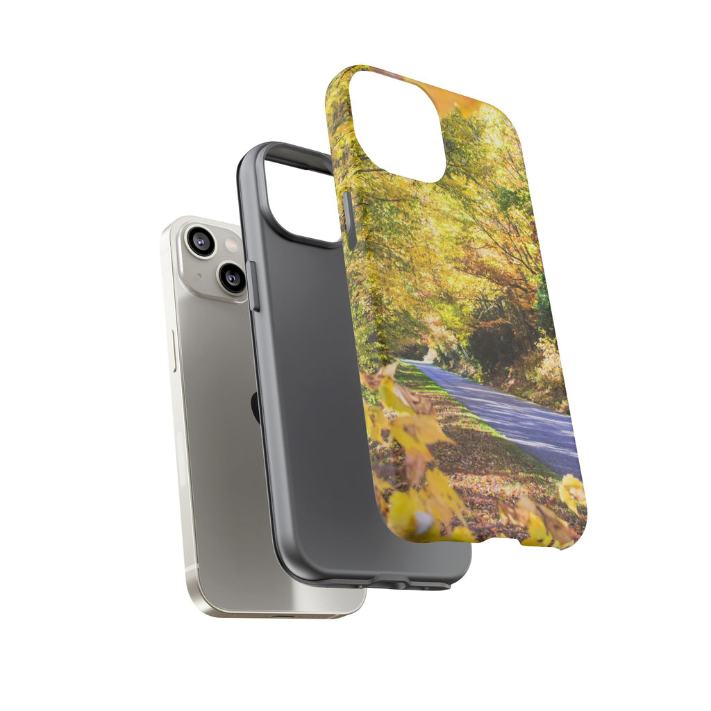 Autumn Landscape Phone Case - Nature Lover Gift, Fall Decor, Eco-Friendly Case, Phone Accessory for Hiking Enthusiasts