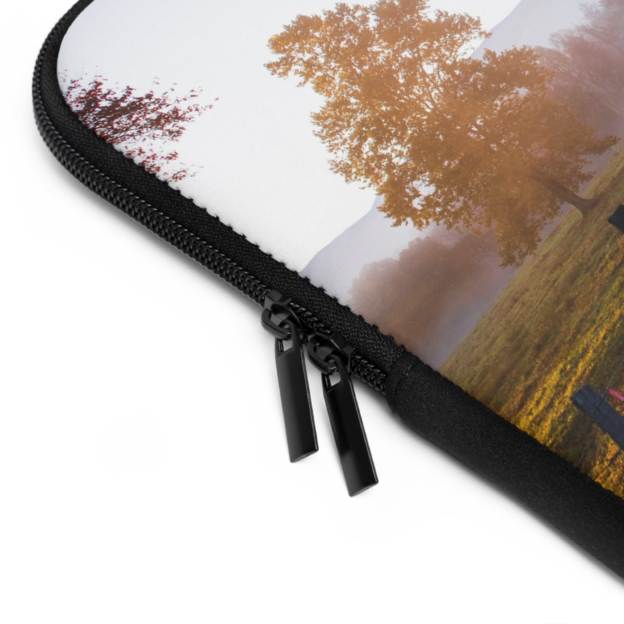 Serene Landscape Laptop Sleeve | Eco-friendly Tech Case, Nature Lover Gift, Back to School, Travel Companion, Stylish Protection