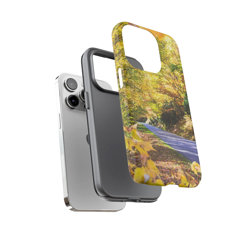 Autumn Landscape Phone Case - Nature Lover Gift, Fall Decor, Eco-Friendly Case, Phone Accessory for Hiking Enthusiasts