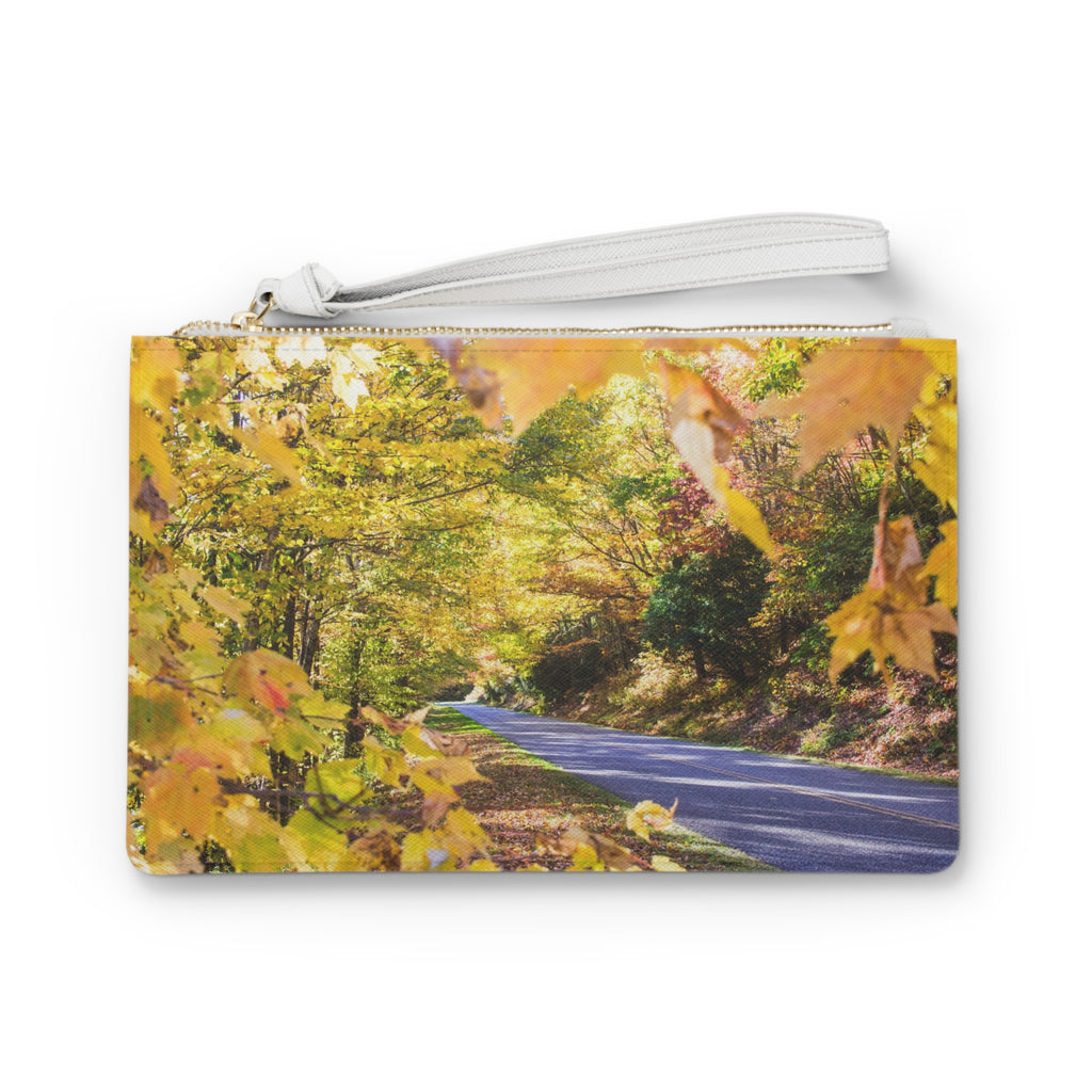 Autumn Leaves Clutch Bag - Perfect for Fall Outings, Travel, Gifts, Eco-Friendly Fashion, or Daily Essentials