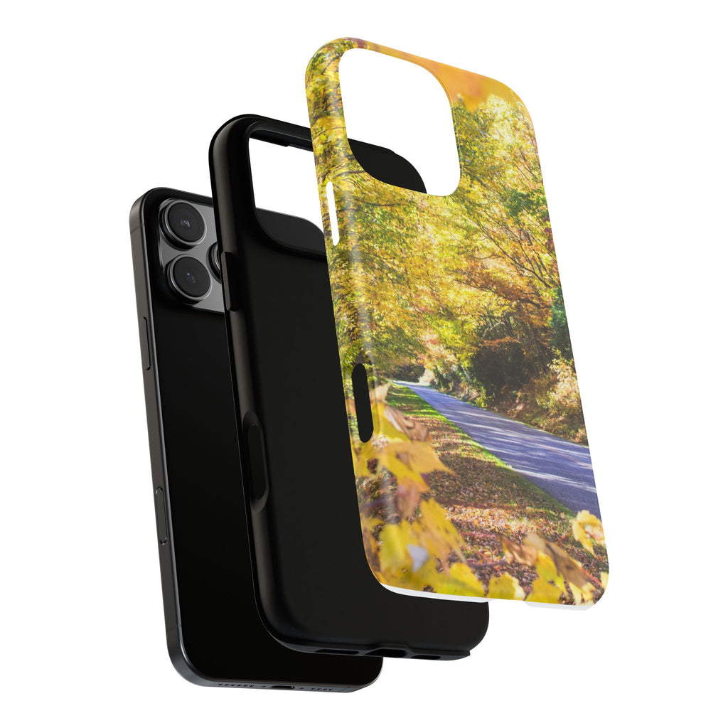 Autumn Landscape Phone Case - Nature Lover Gift, Fall Decor, Eco-Friendly Case, Phone Accessory for Hiking Enthusiasts