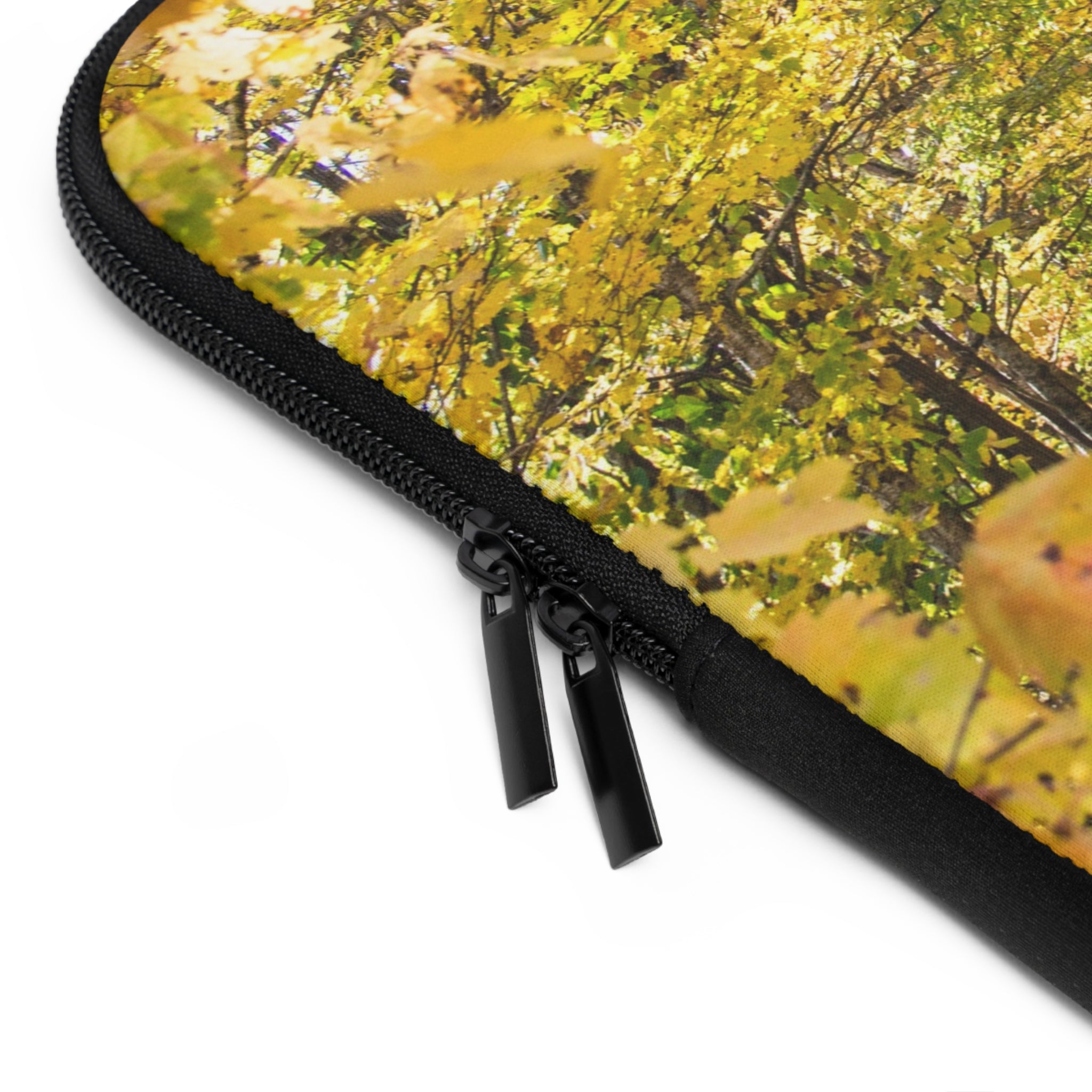 Autumn Landscape Laptop Sleeve, Fall Laptop Case, Nature Lover's Gift, Cozy Office Supplies, Seasonal Tech Accessory