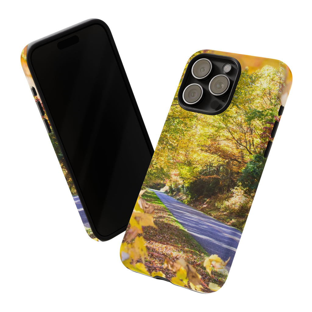 Autumn Landscape Phone Case - Nature Lover Gift, Fall Decor, Eco-Friendly Case, Phone Accessory for Hiking Enthusiasts