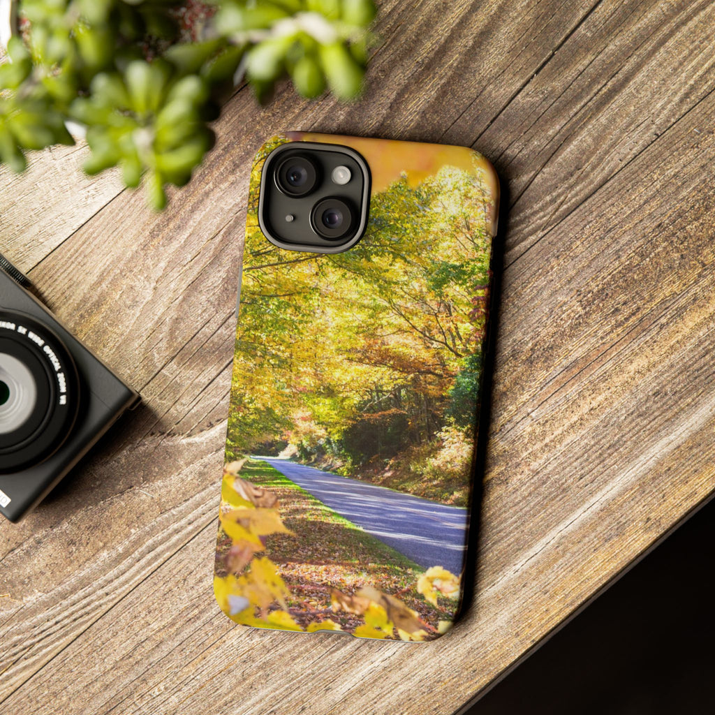 Autumn Landscape Phone Case - Nature Lover Gift, Fall Decor, Eco-Friendly Case, Phone Accessory for Hiking Enthusiasts