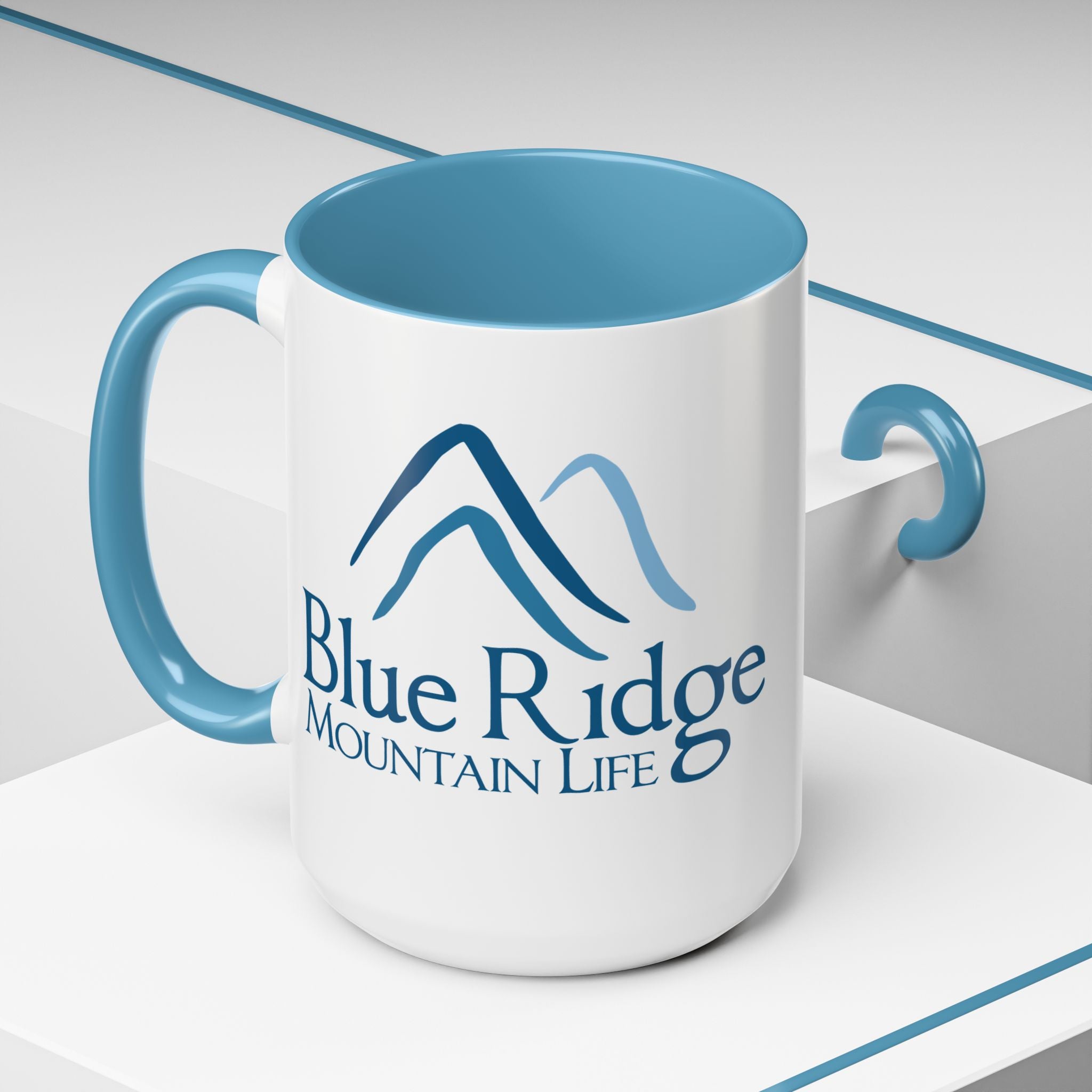 Mug Blue Ridge Mountain Life Logo