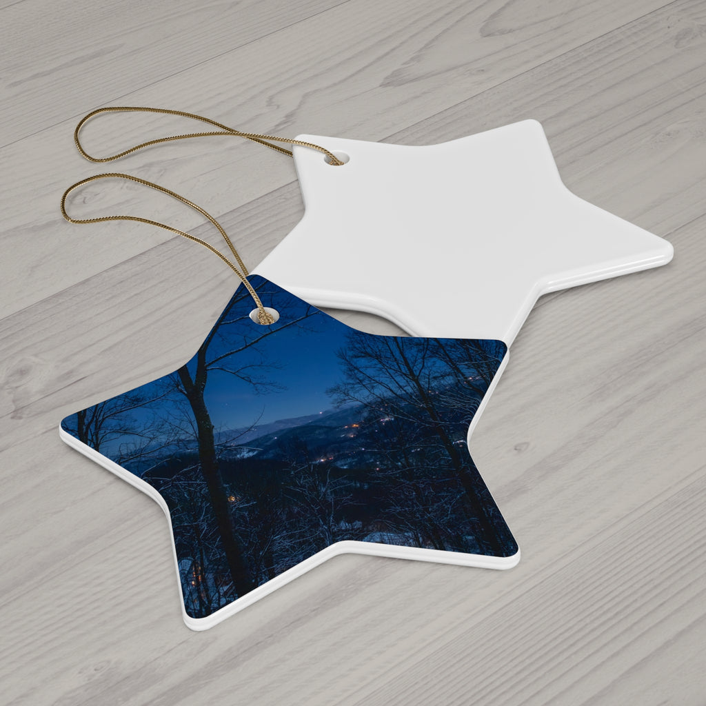 Starry Night Ceramic Ornaments, Beautiful Holiday Decorations, Winter Wonderland Keepsakes, Personalized Home Decor, Perfect for [...]
