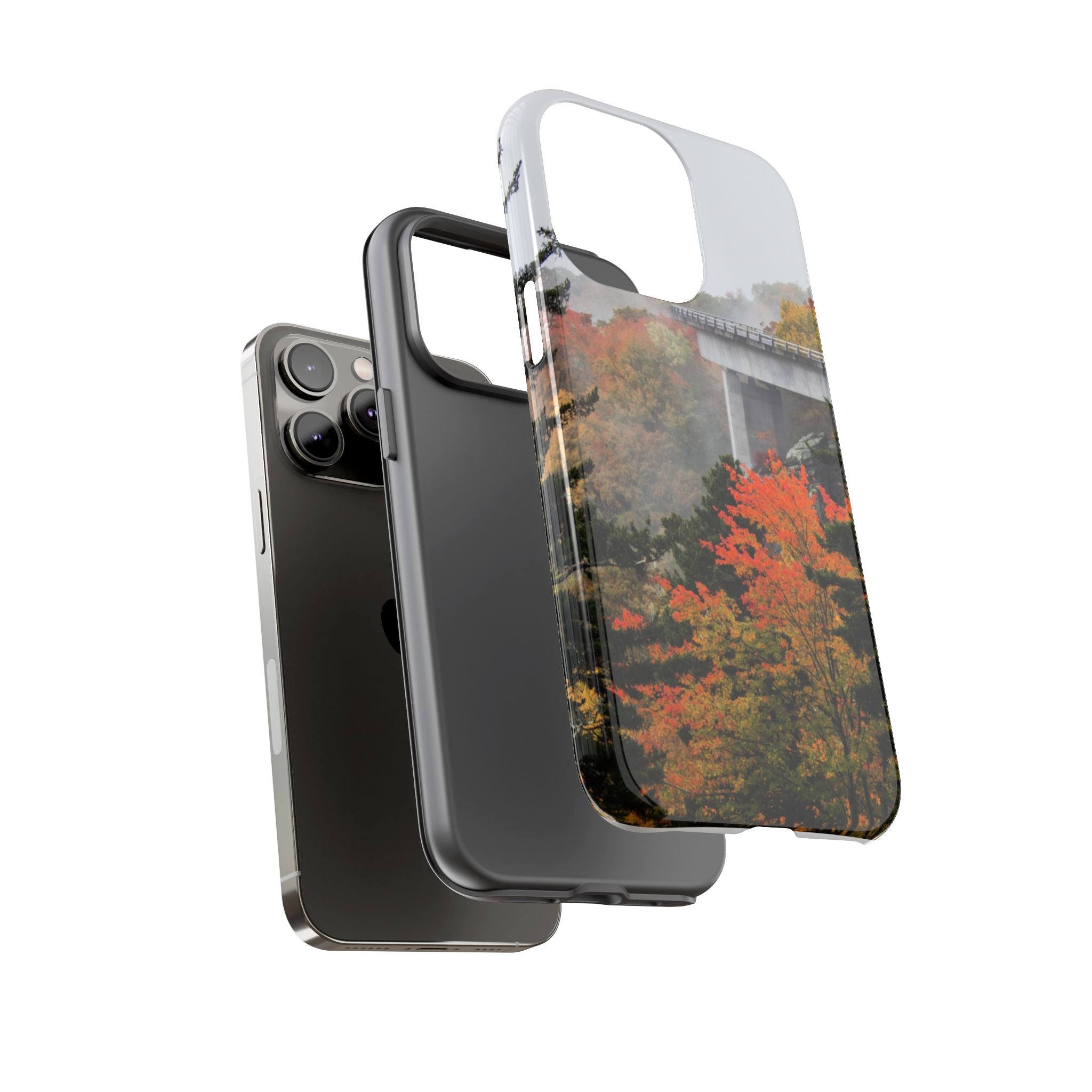 Autumn Landscape Phone Case, Fall Phone Cover, Tough Cases, Nature Lover Gift, Seasonal Decor