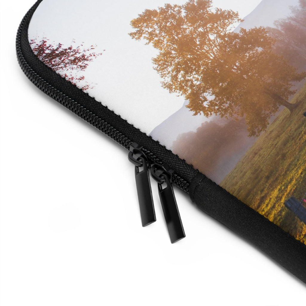 Serene Landscape Laptop Sleeve | Eco-friendly Tech Case, Nature Lover Gift, Back to School, Travel Companion, Stylish Protection