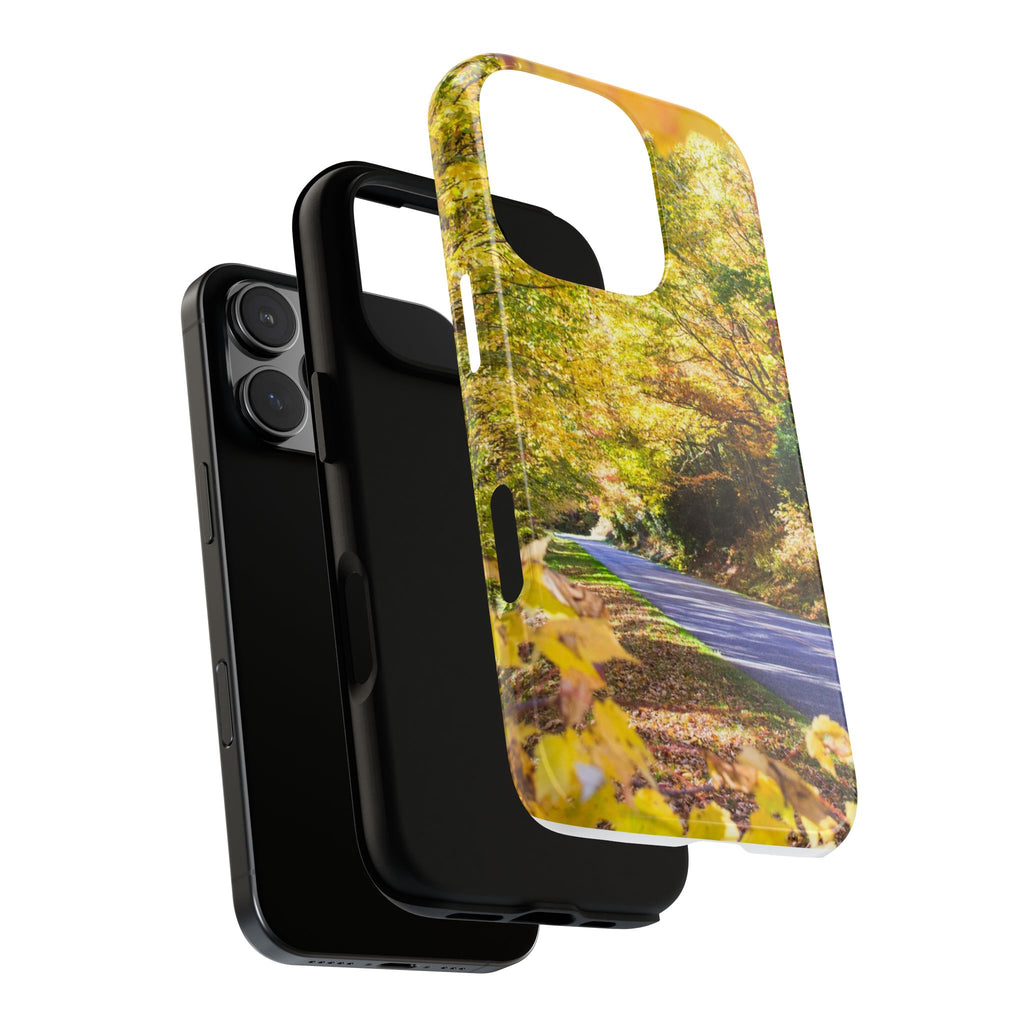 Autumn Landscape Phone Case - Nature Lover Gift, Fall Decor, Eco-Friendly Case, Phone Accessory for Hiking Enthusiasts