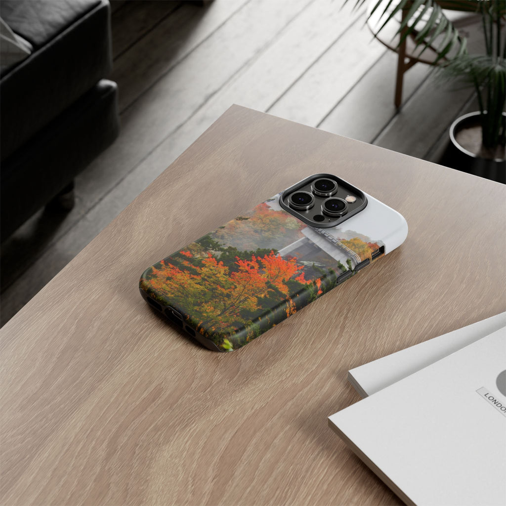 Autumn Landscape Phone Case, Fall Phone Cover, Tough Cases, Nature Lover Gift, Seasonal Decor