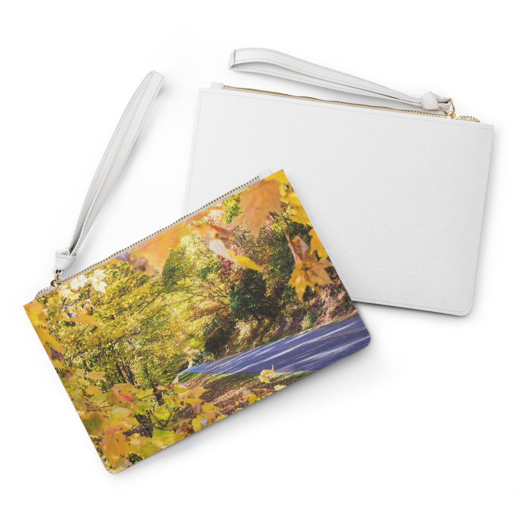 Autumn Leaves Clutch Bag - Perfect for Fall Outings, Travel, Gifts, Eco-Friendly Fashion, or Daily Essentials