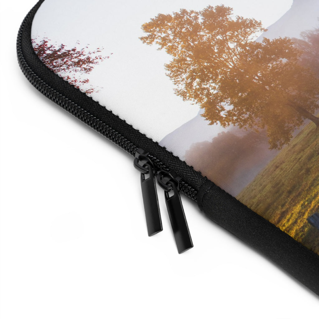 Serene Landscape Laptop Sleeve | Eco-friendly Tech Case, Nature Lover Gift, Back to School, Travel Companion, Stylish Protection