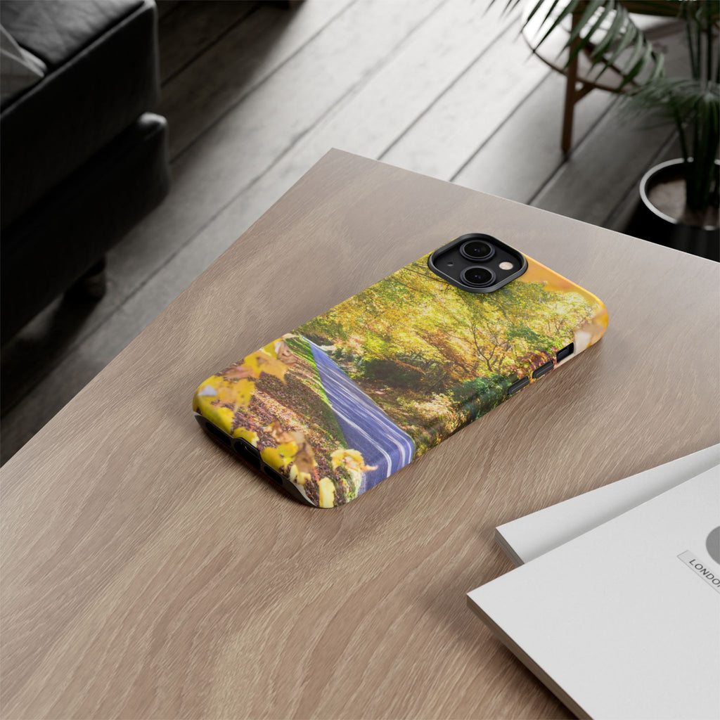 Autumn Landscape Phone Case - Nature Lover Gift, Fall Decor, Eco-Friendly Case, Phone Accessory for Hiking Enthusiasts