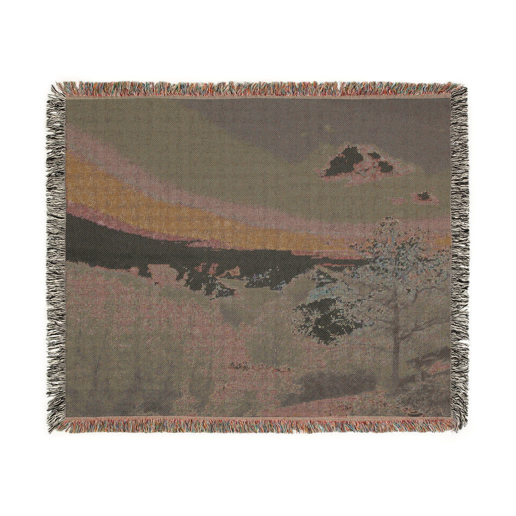 Cozy Scenic Woven Blanket - Perfect for Home Decor, Gifting, Warmth, Relaxation, Nature Lovers