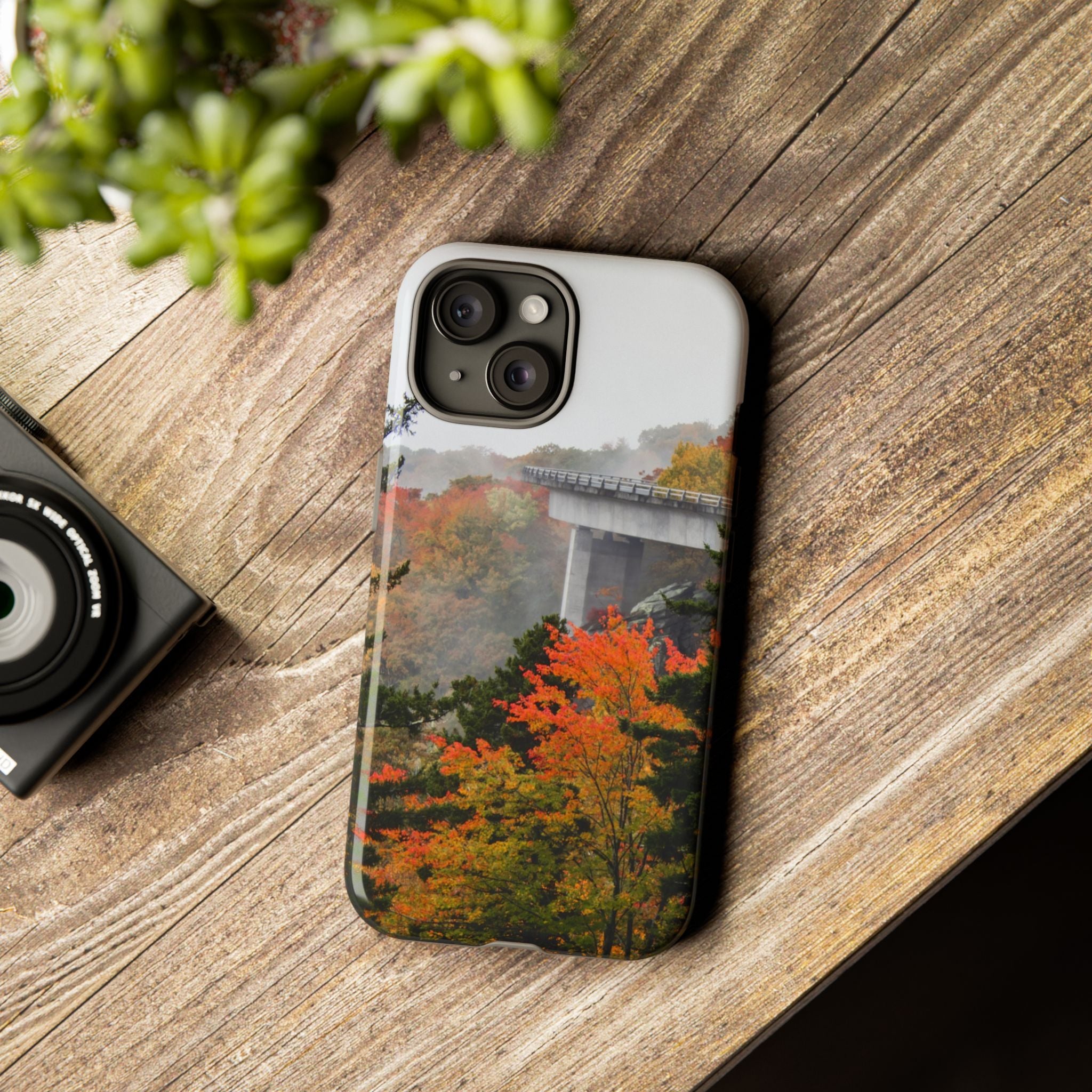 Autumn Landscape Phone Case, Fall Phone Cover, Tough Cases, Nature Lover Gift, Seasonal Decor