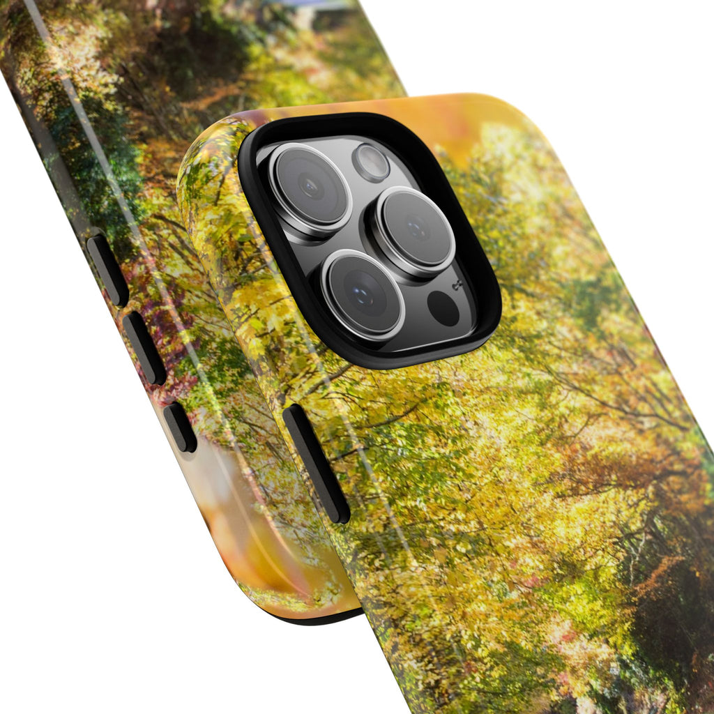 Autumn Landscape Phone Case - Nature Lover Gift, Fall Decor, Eco-Friendly Case, Phone Accessory for Hiking Enthusiasts