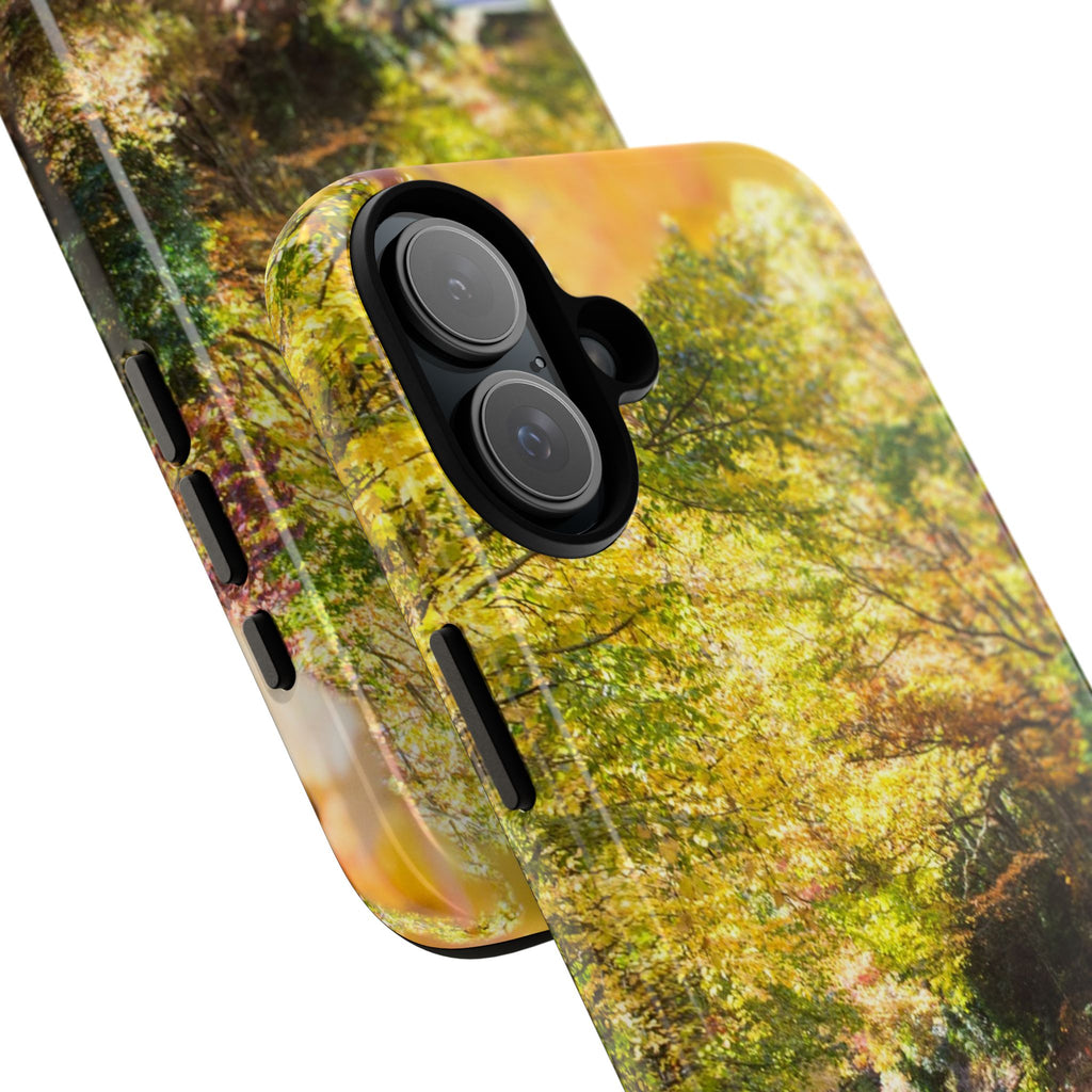 Autumn Landscape Phone Case - Nature Lover Gift, Fall Decor, Eco-Friendly Case, Phone Accessory for Hiking Enthusiasts