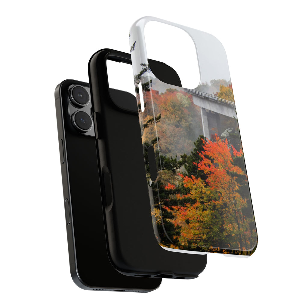 Autumn Landscape Phone Case, Fall Phone Cover, Tough Cases, Nature Lover Gift, Seasonal Decor