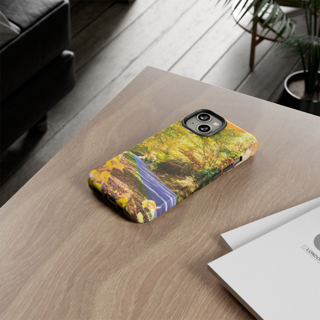 Autumn Landscape Phone Case - Nature Lover Gift, Fall Decor, Eco-Friendly Case, Phone Accessory for Hiking Enthusiasts