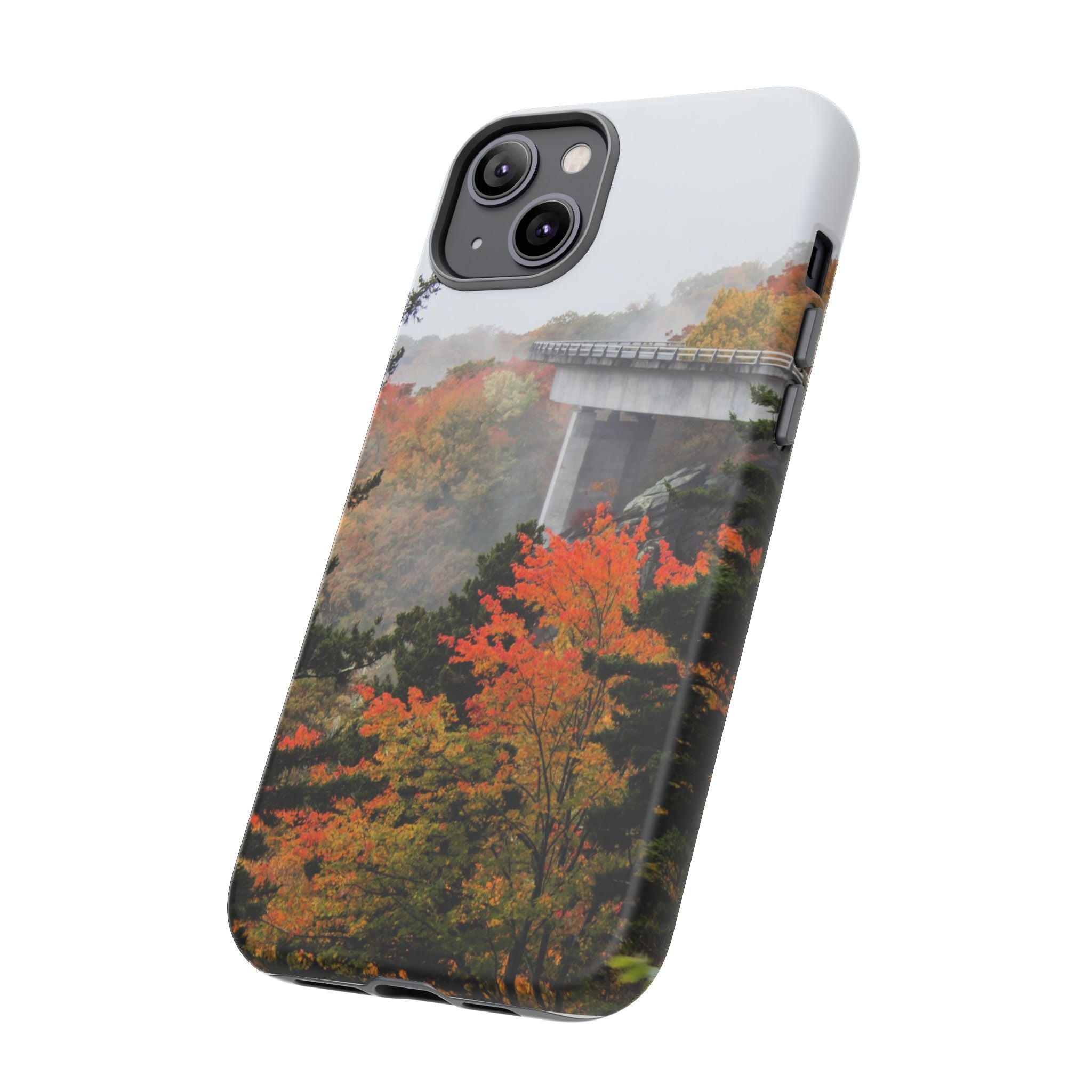 Autumn Landscape Phone Case, Fall Phone Cover, Tough Cases, Nature Lover Gift, Seasonal Decor